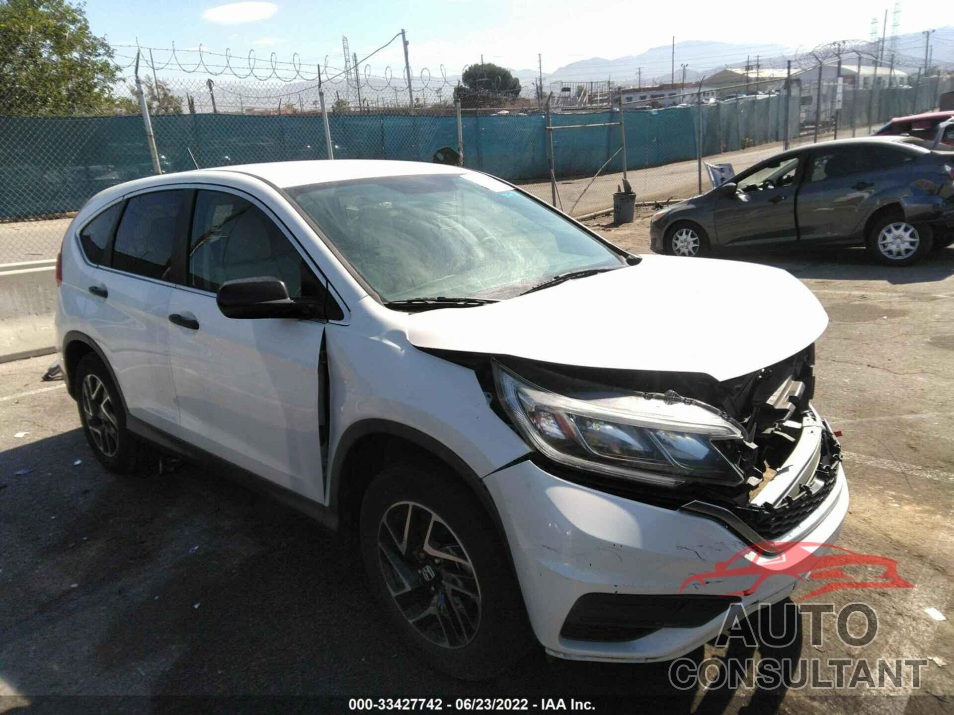 HONDA CR-V 2016 - 5J6RM3H49GL031741
