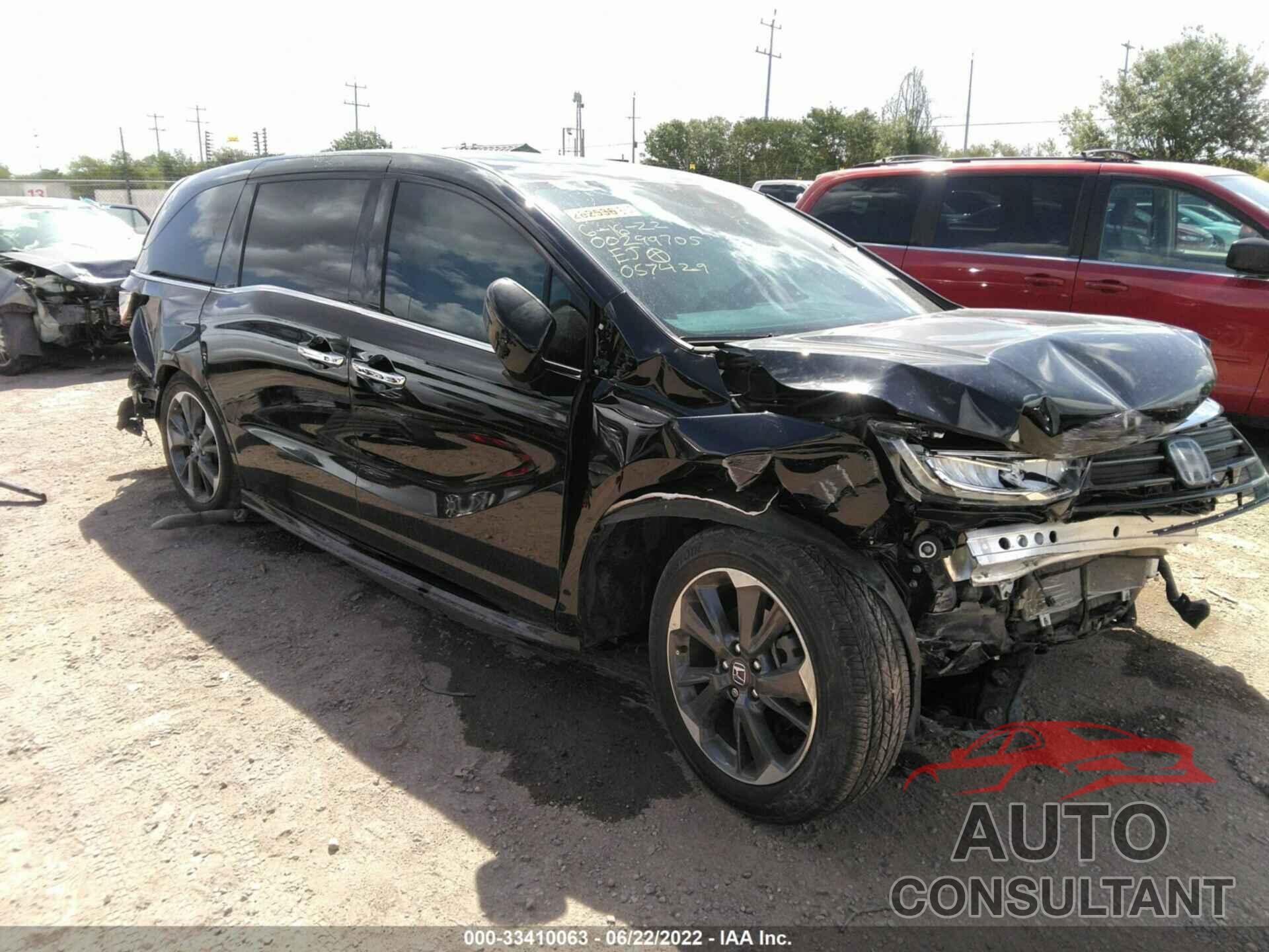 HONDA ODYSSEY 2022 - 5FNRL6H98NB057429