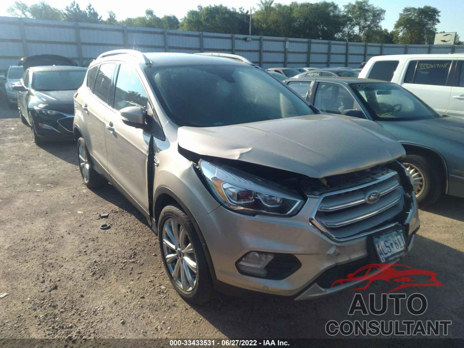 FORD ESCAPE 2018 - 1FMCU9J93JUA91807