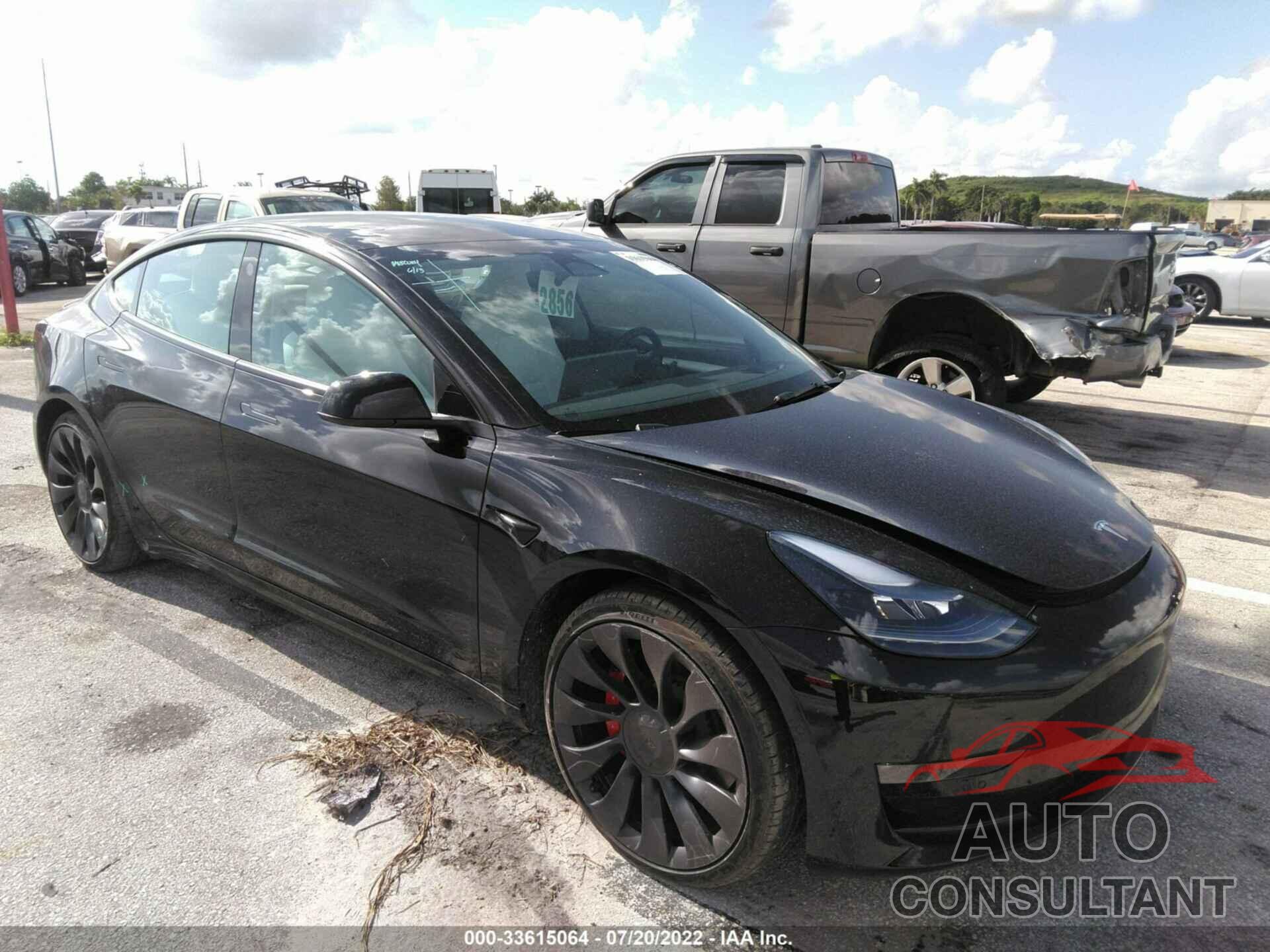 TESLA MODEL 3 2022 - 5YJ3E1EC6NF163302