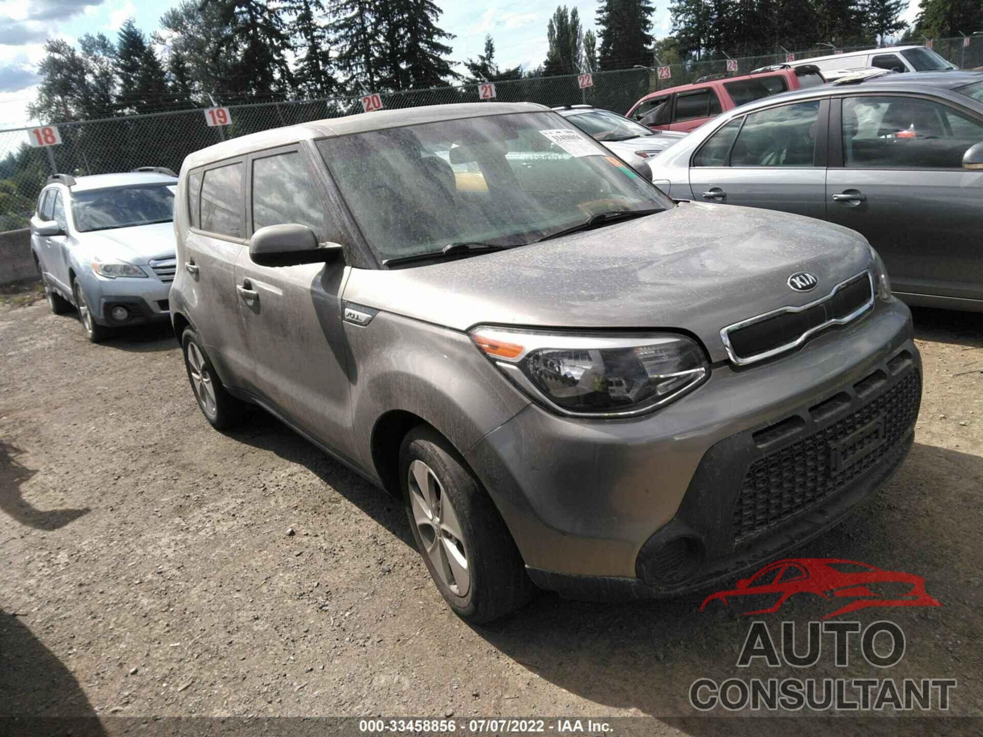 KIA SOUL 2016 - KNDJN2A24G7263739