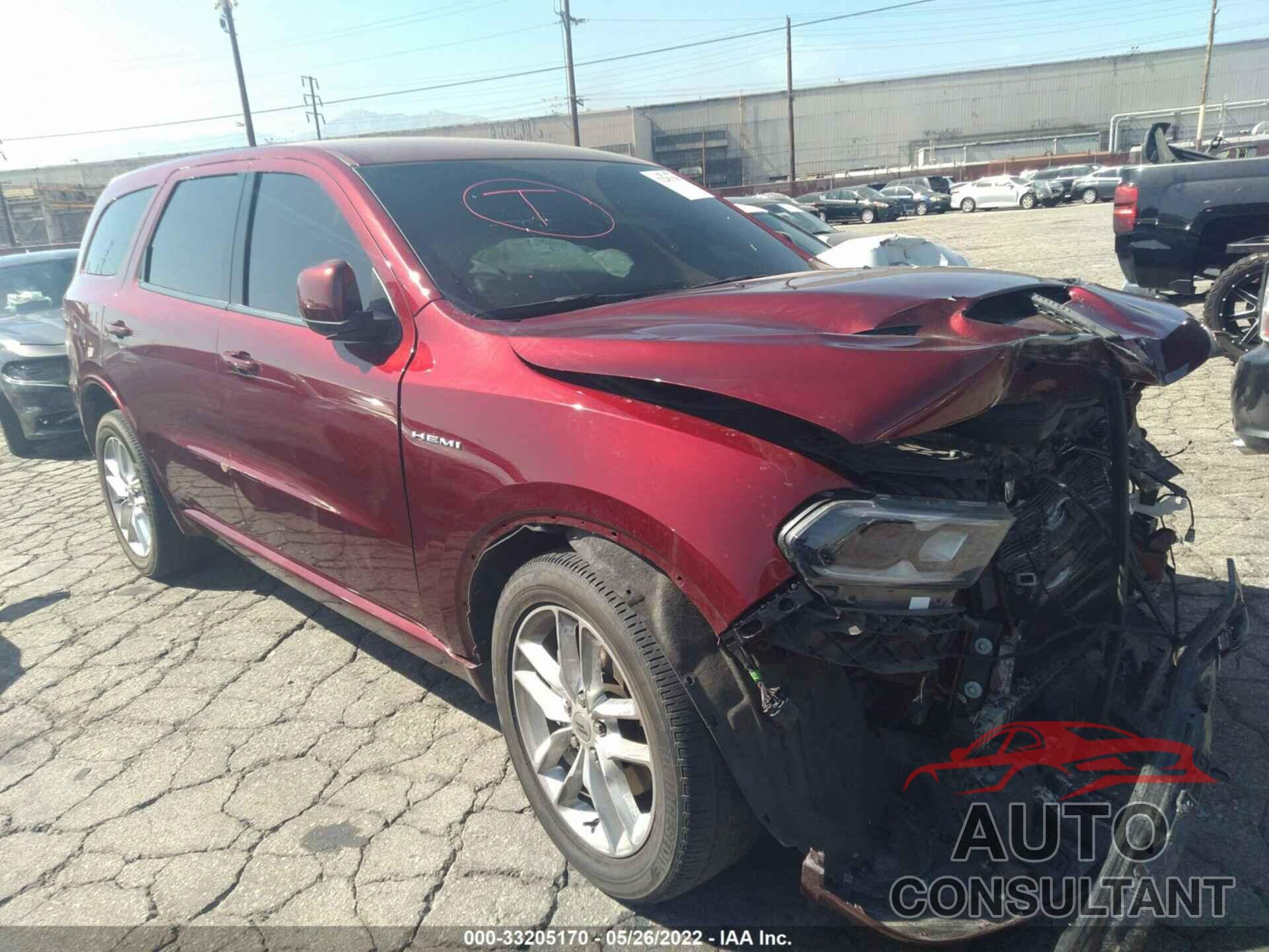DODGE DURANGO 2021 - 1C4SDHCT1MC608972