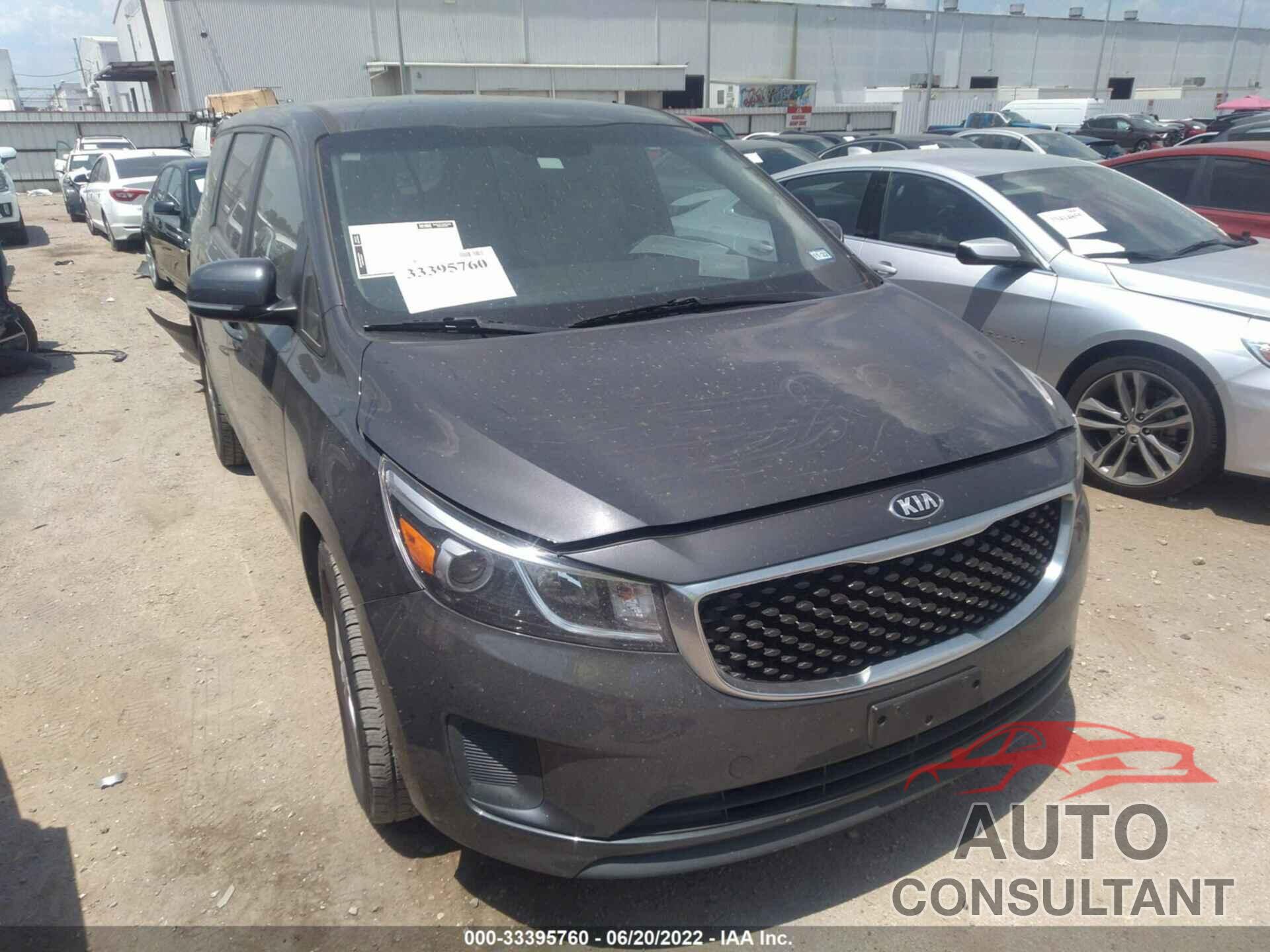 KIA SEDONA 2018 - KNDMB5C13J6408102