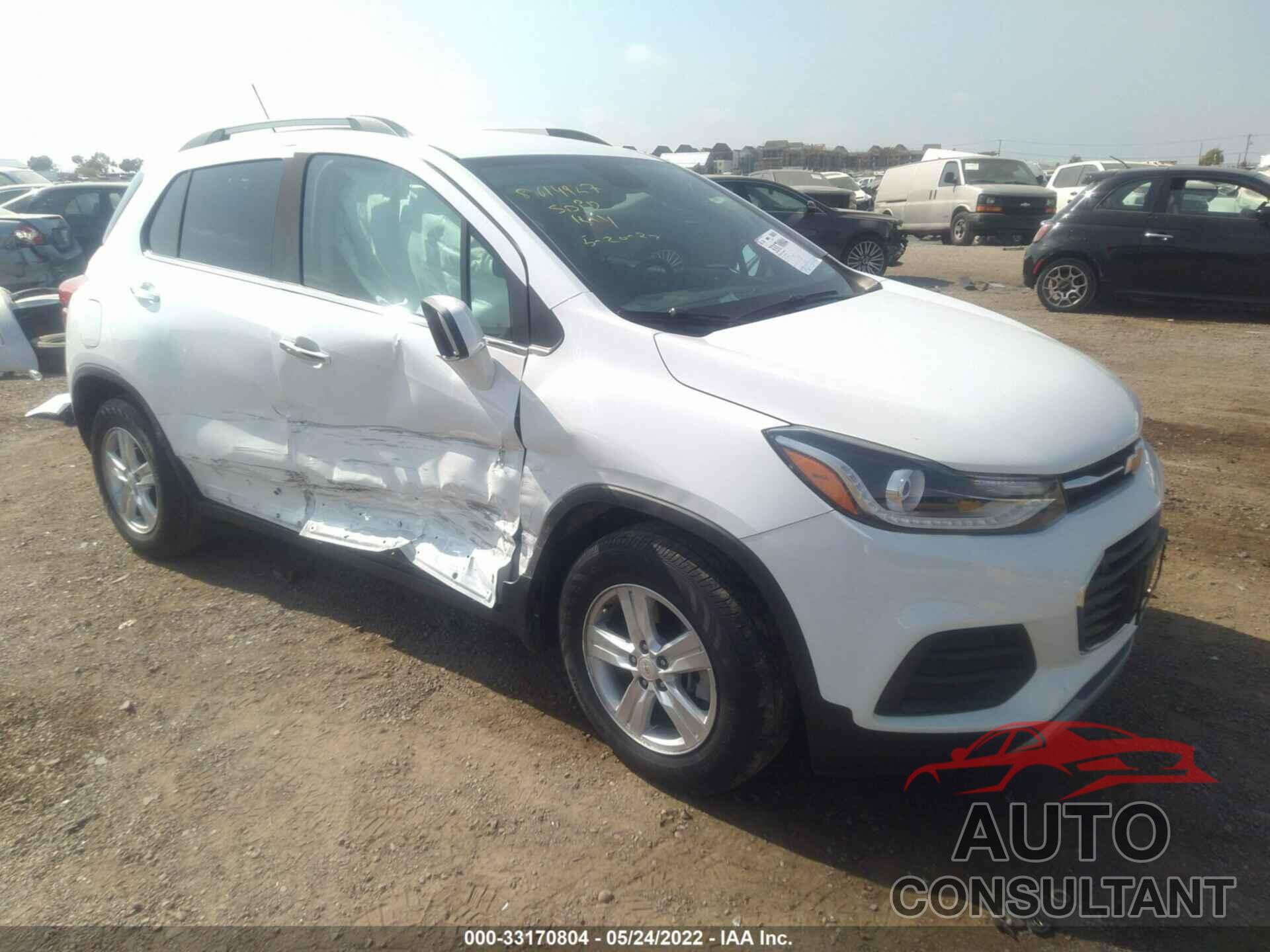 CHEVROLET TRAX 2019 - KL7CJLSBXKB944452