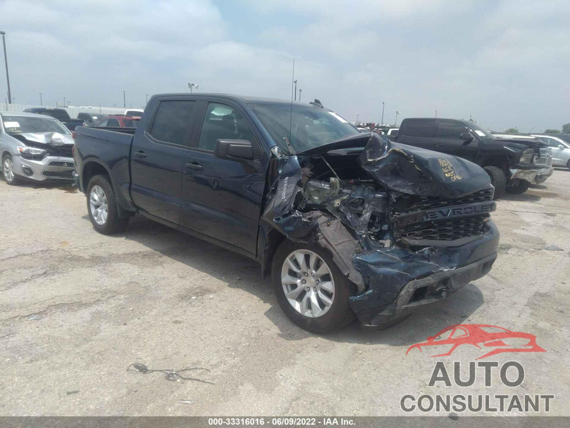 CHEVROLET SILVERADO 1500 2021 - 3GCPWBEK7MG320050
