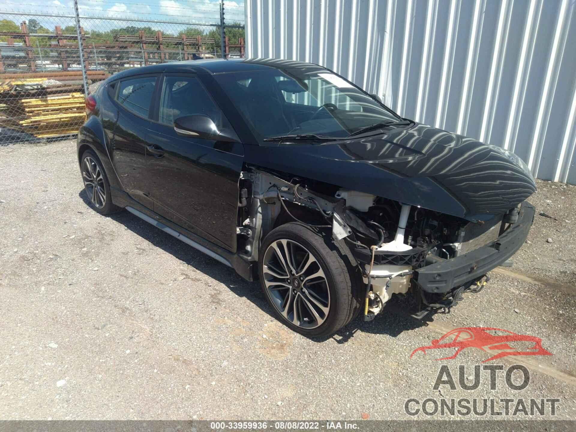 HYUNDAI VELOSTER 2016 - KMHTC6AE4GU254326