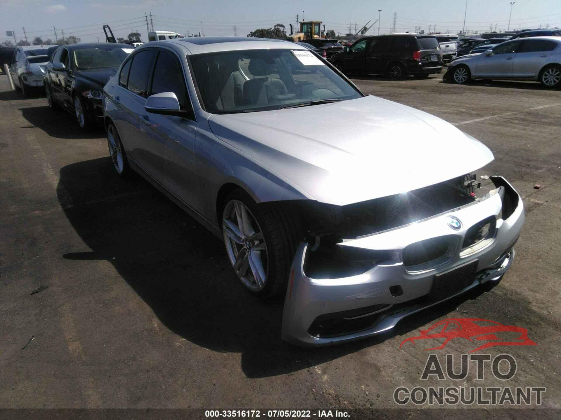 BMW 3 SERIES 2017 - WBA8E5C37HK388932