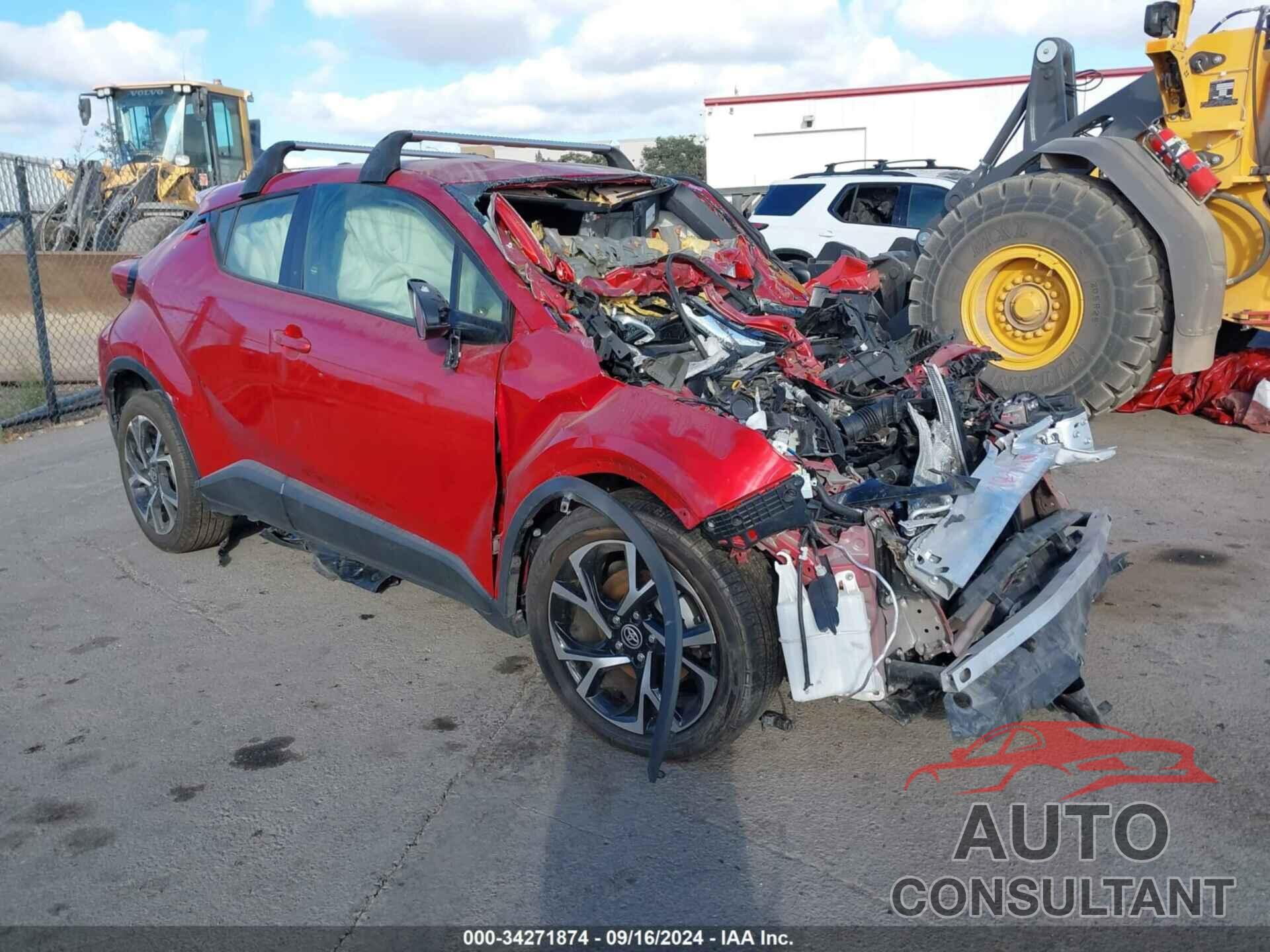 TOYOTA C-HR 2021 - JTNKHMBX6M1097736