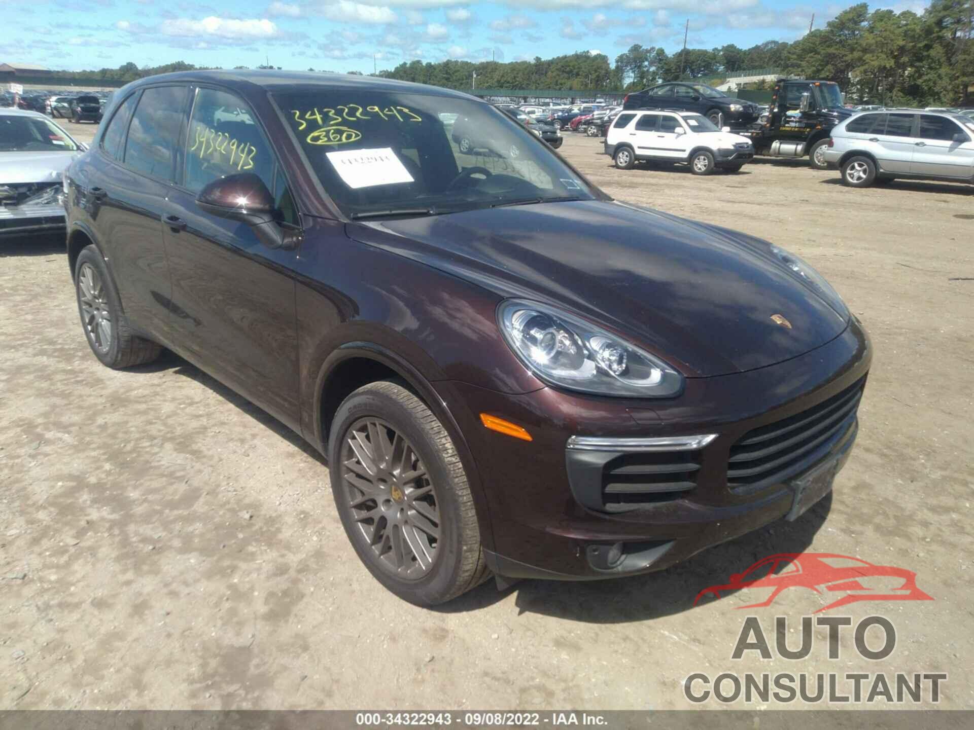 PORSCHE CAYENNE 2018 - WP1AA2A26JKA06192