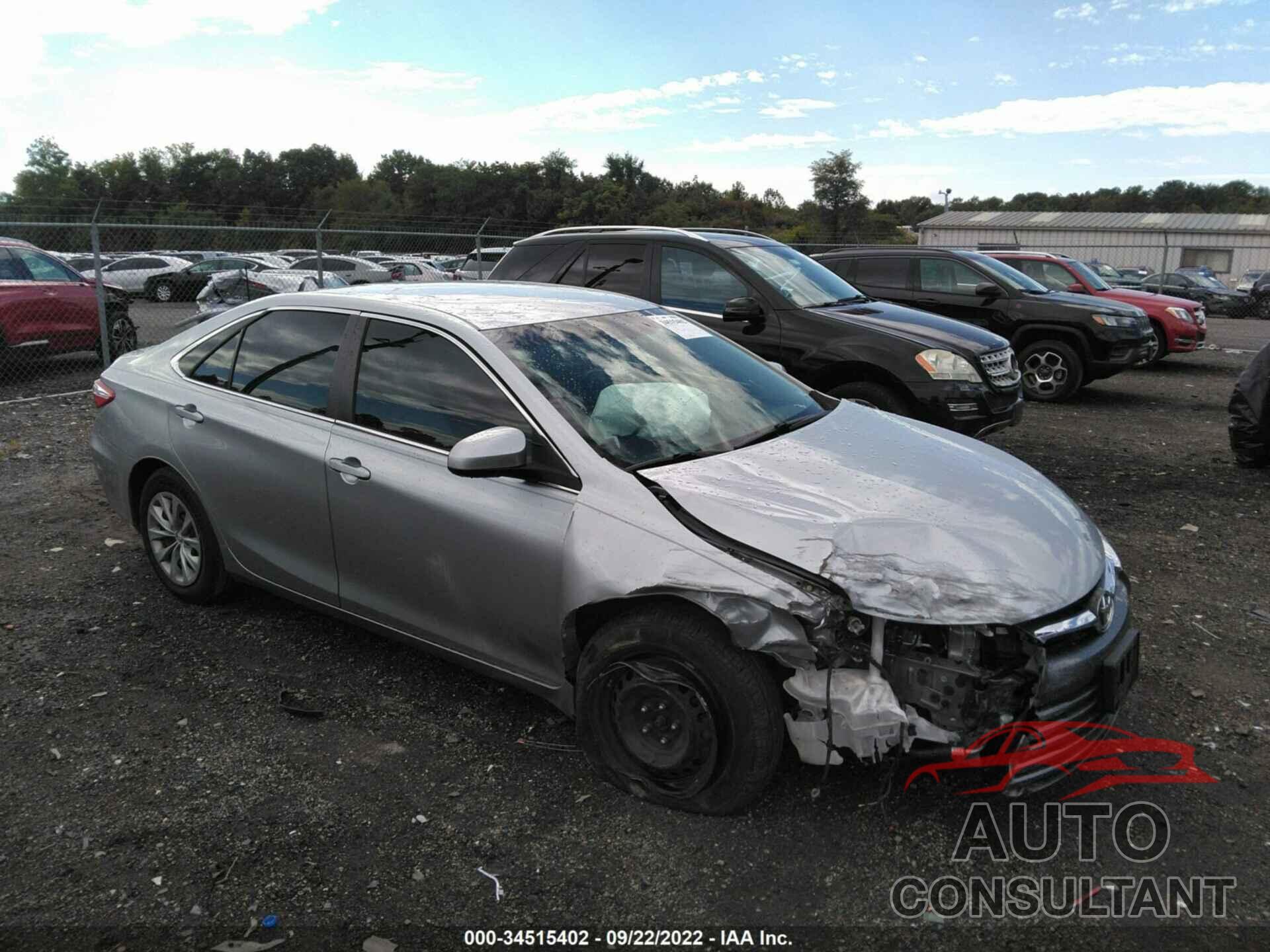 TOYOTA CAMRY 2017 - 4T1BF1FK7HU290257