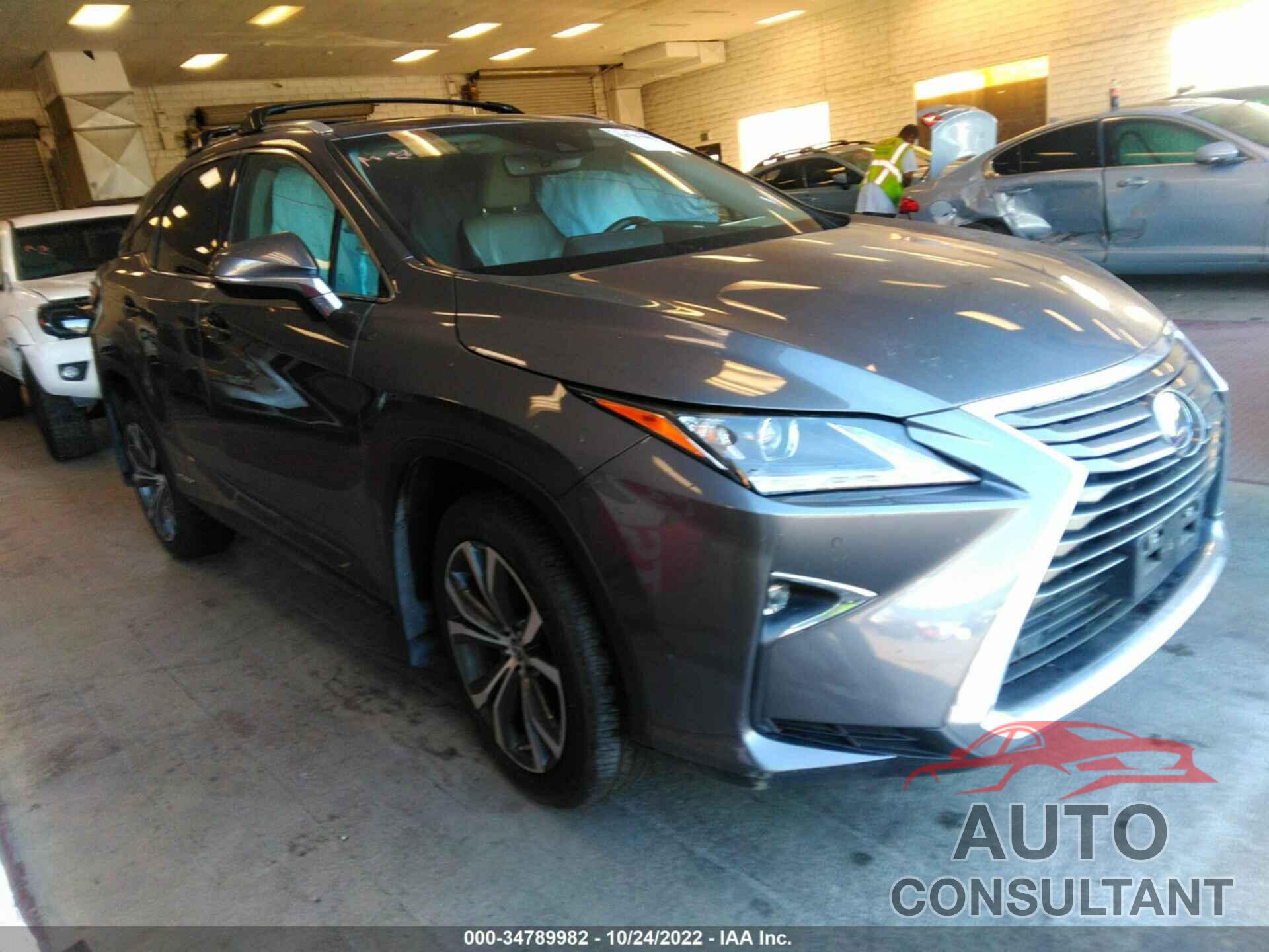 LEXUS RX 2018 - 2T2BGMCA8JC023559