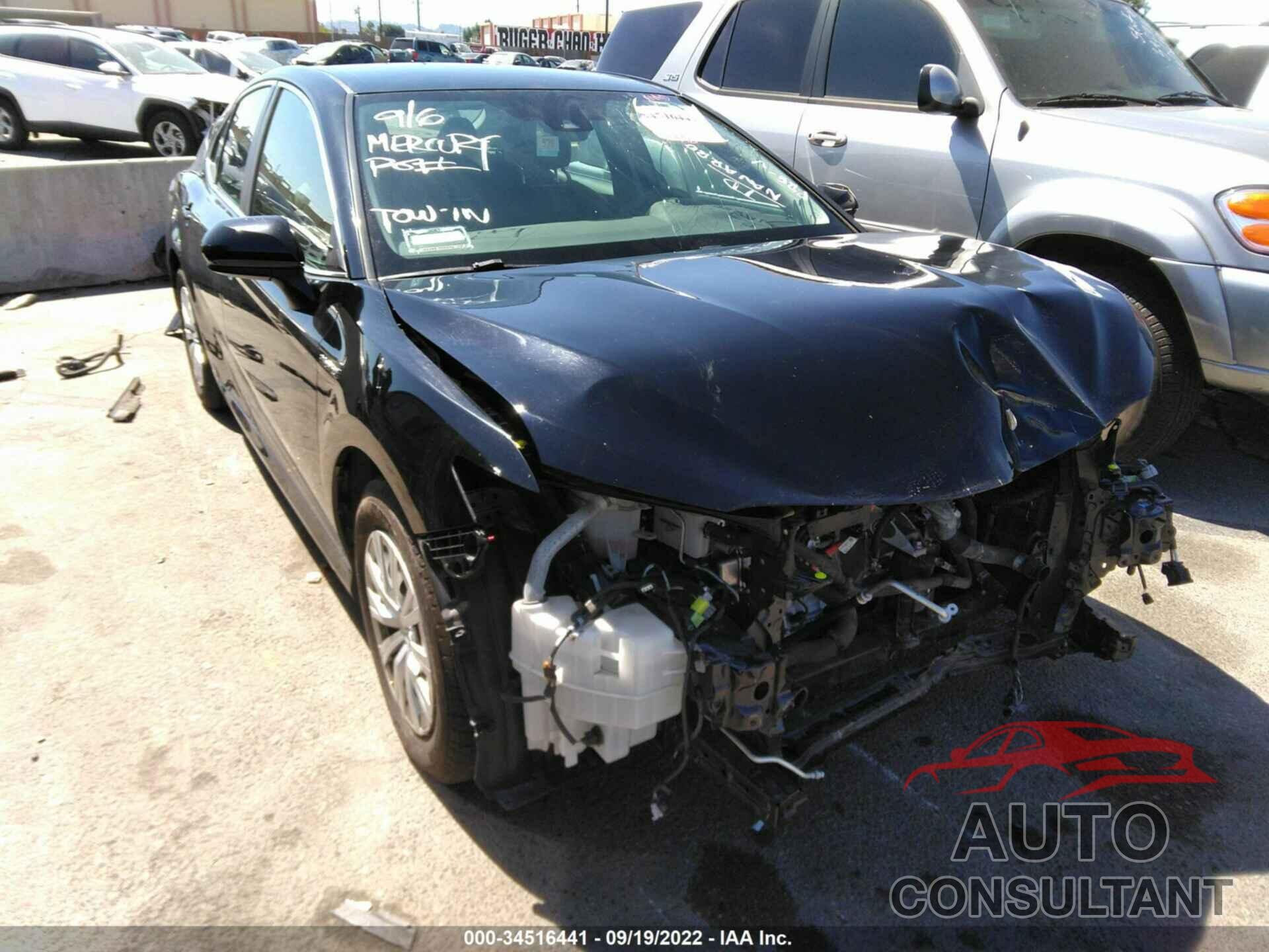 TOYOTA CAMRY 2019 - 4T1B31HK8KU005272