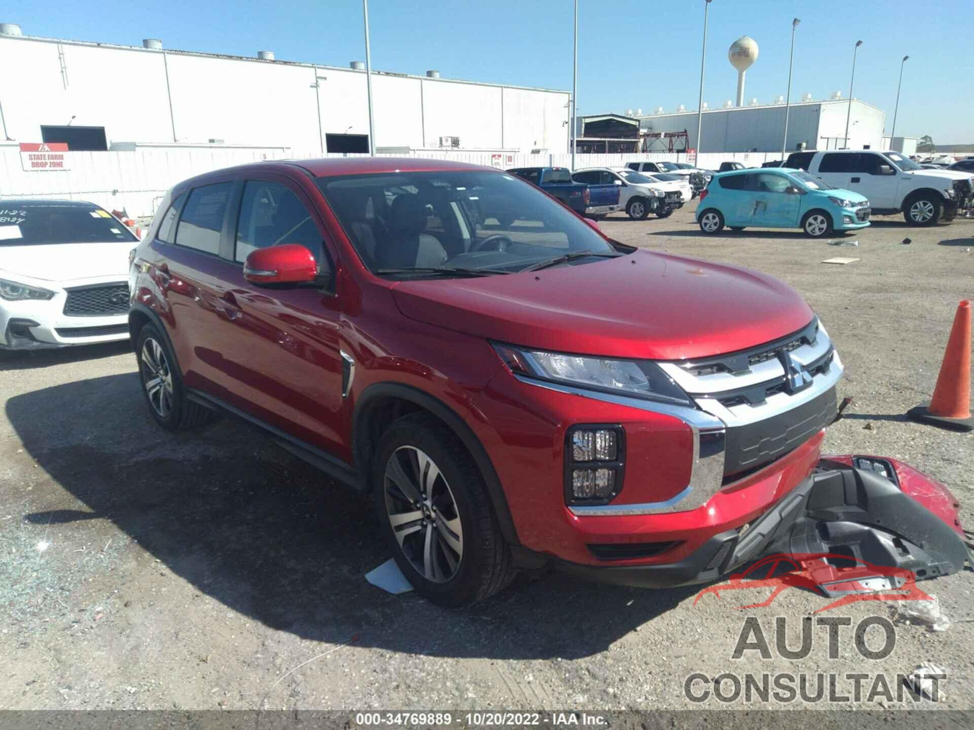 MITSUBISHI OUTLANDER SPORT 2022 - JA4ARUAU5NU008530