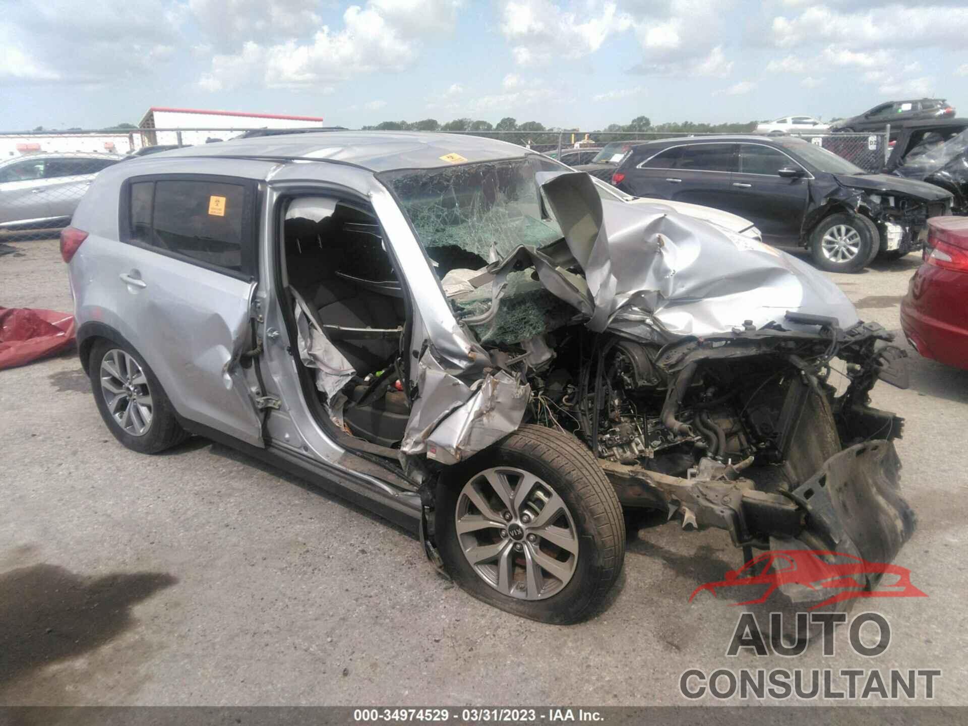 KIA SPORTAGE 2015 - KNDPB3AC9F7725454