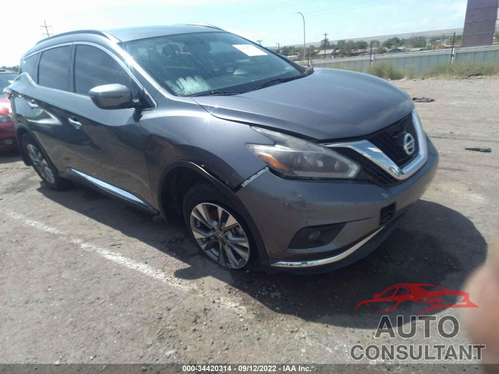 NISSAN MURANO 2018 - 5N1AZ2MH1JN112019