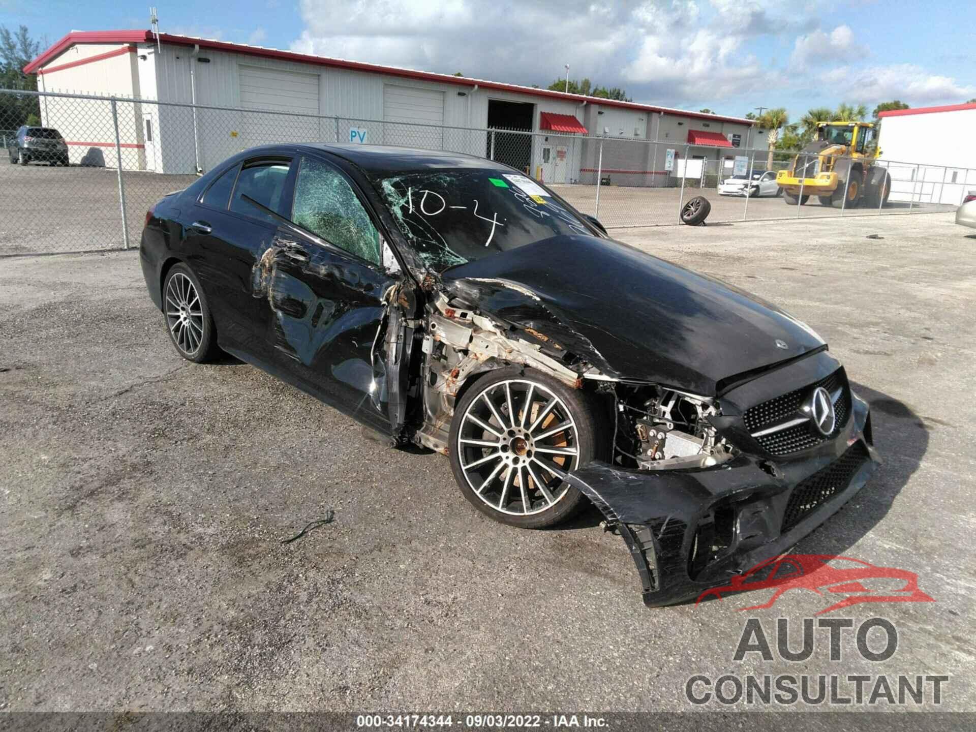 MERCEDES-BENZ C-CLASS 2019 - 55SWF8DB2KU288769