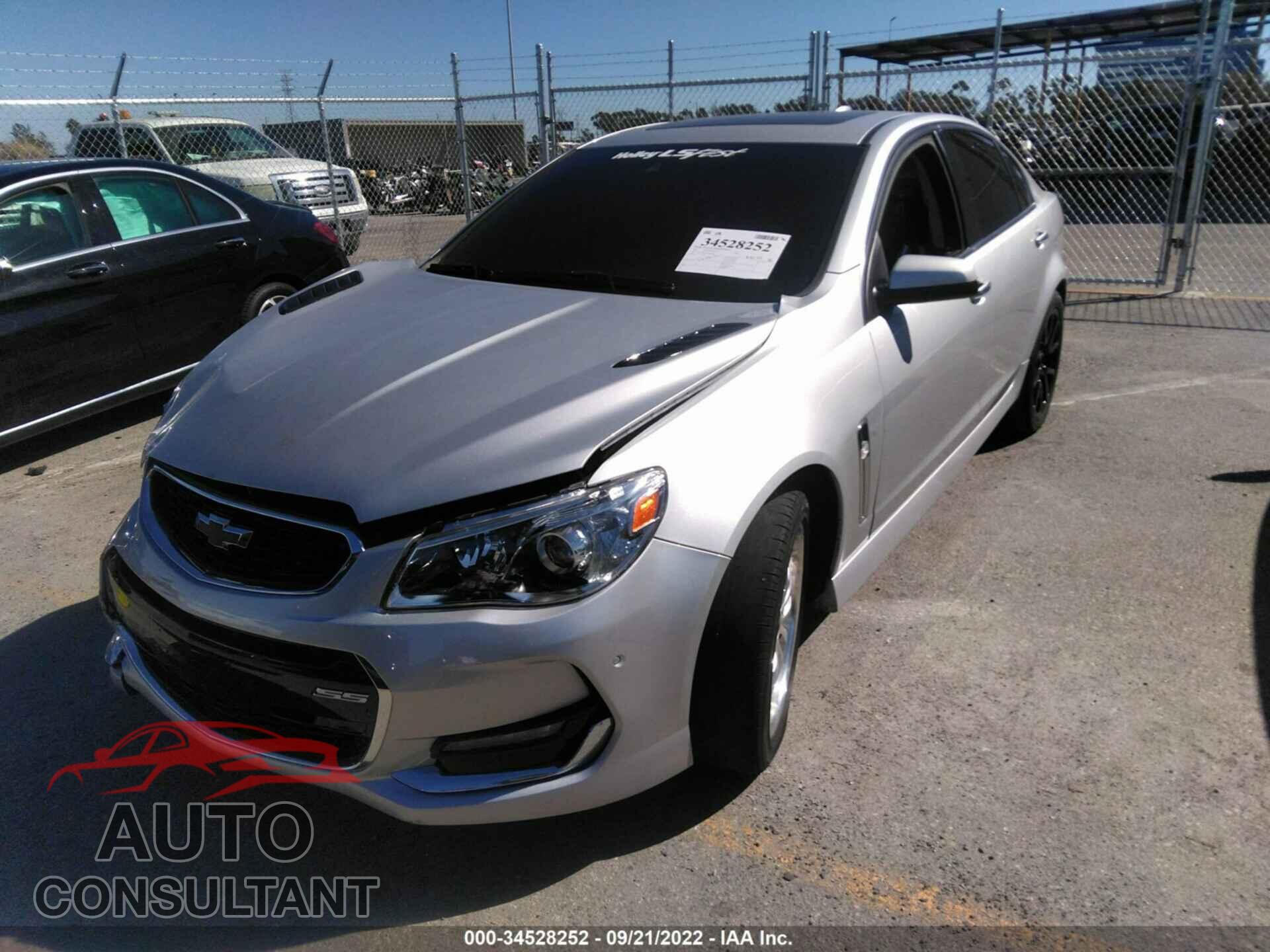 CHEVROLET SS 2016 - 6G3F15RW1GL208038