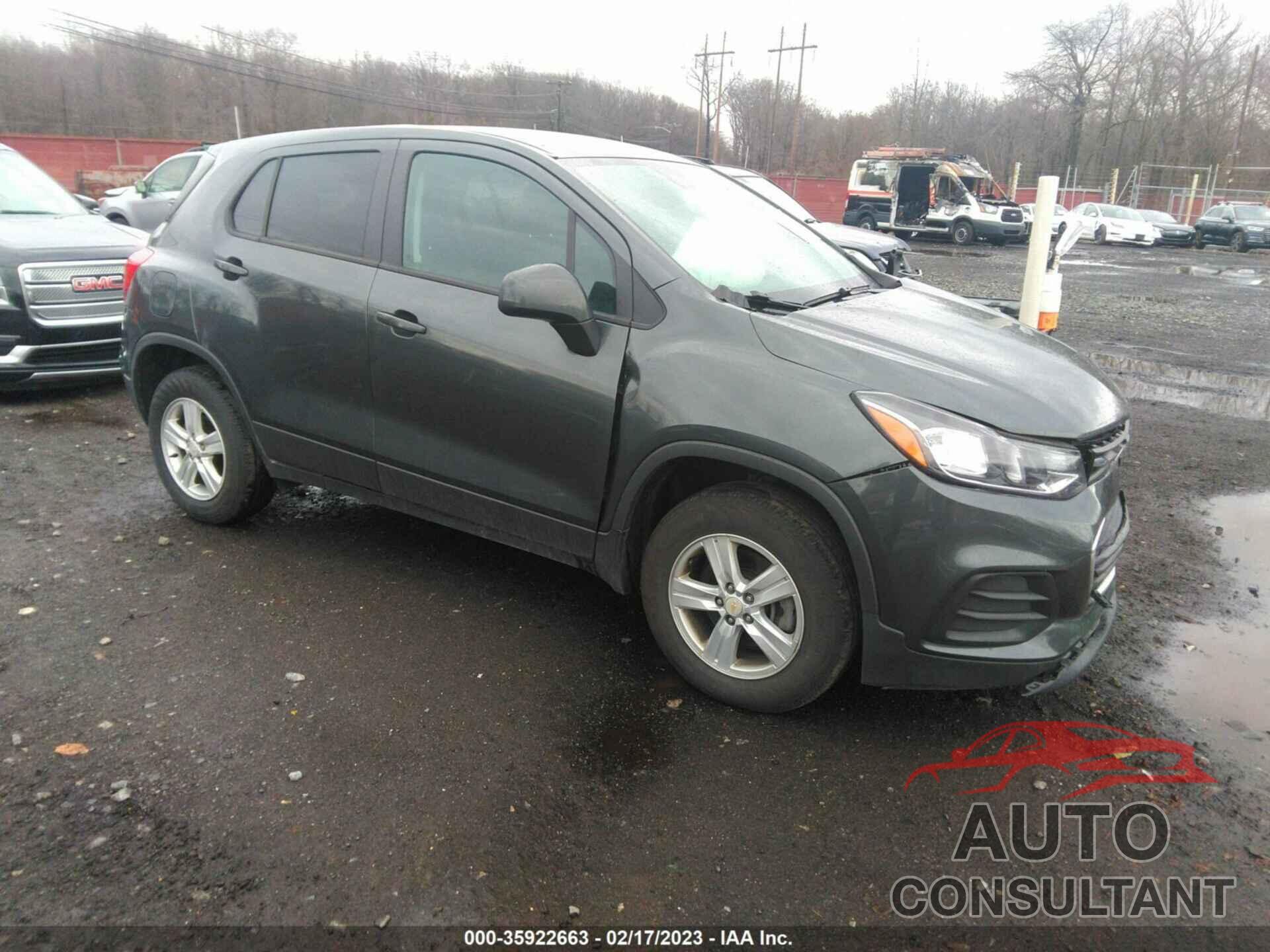 CHEVROLET TRAX 2020 - 3GNCJNSB2LL120760