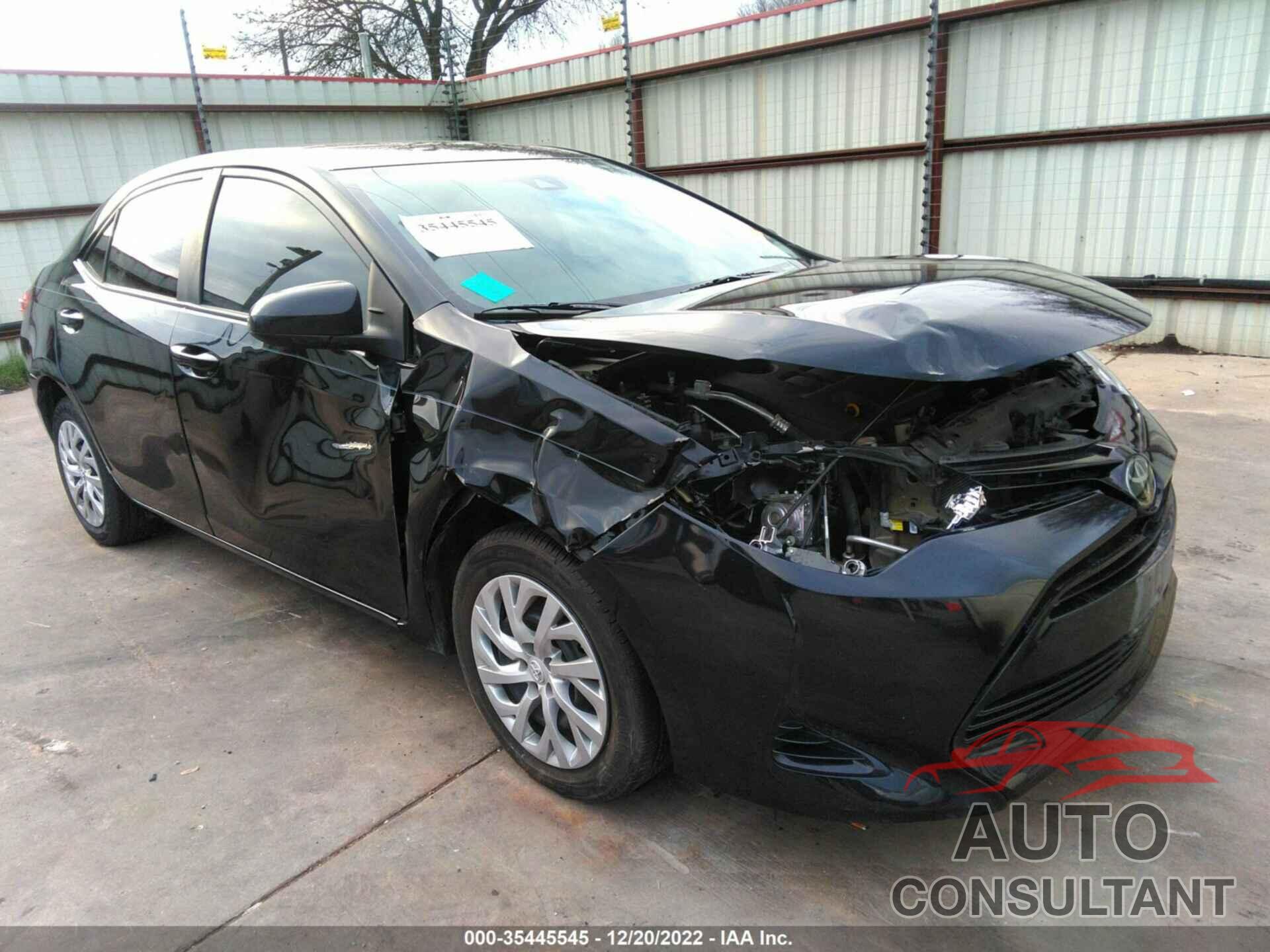 TOYOTA COROLLA 2018 - 5YFBURHE6JP834458
