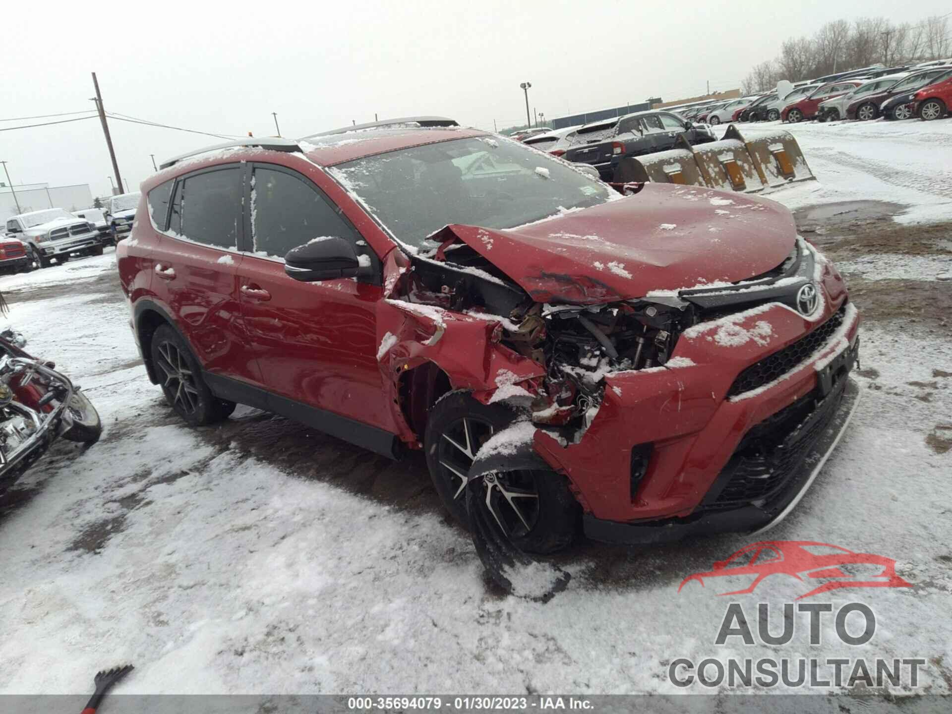 TOYOTA RAV4 2016 - 2T3JFREV7GW507396