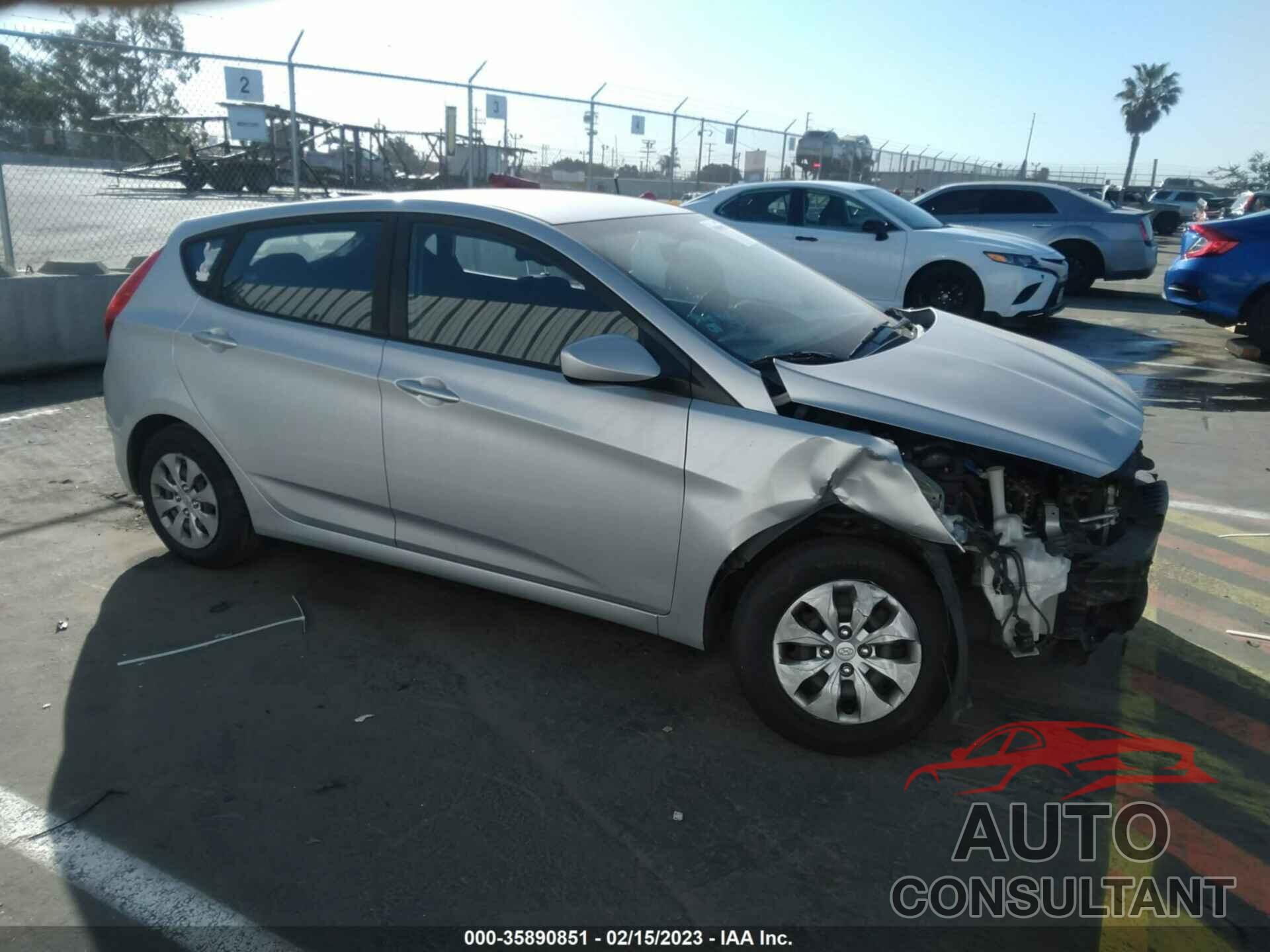 HYUNDAI ACCENT 2016 - KMHCT5AE5GU242261