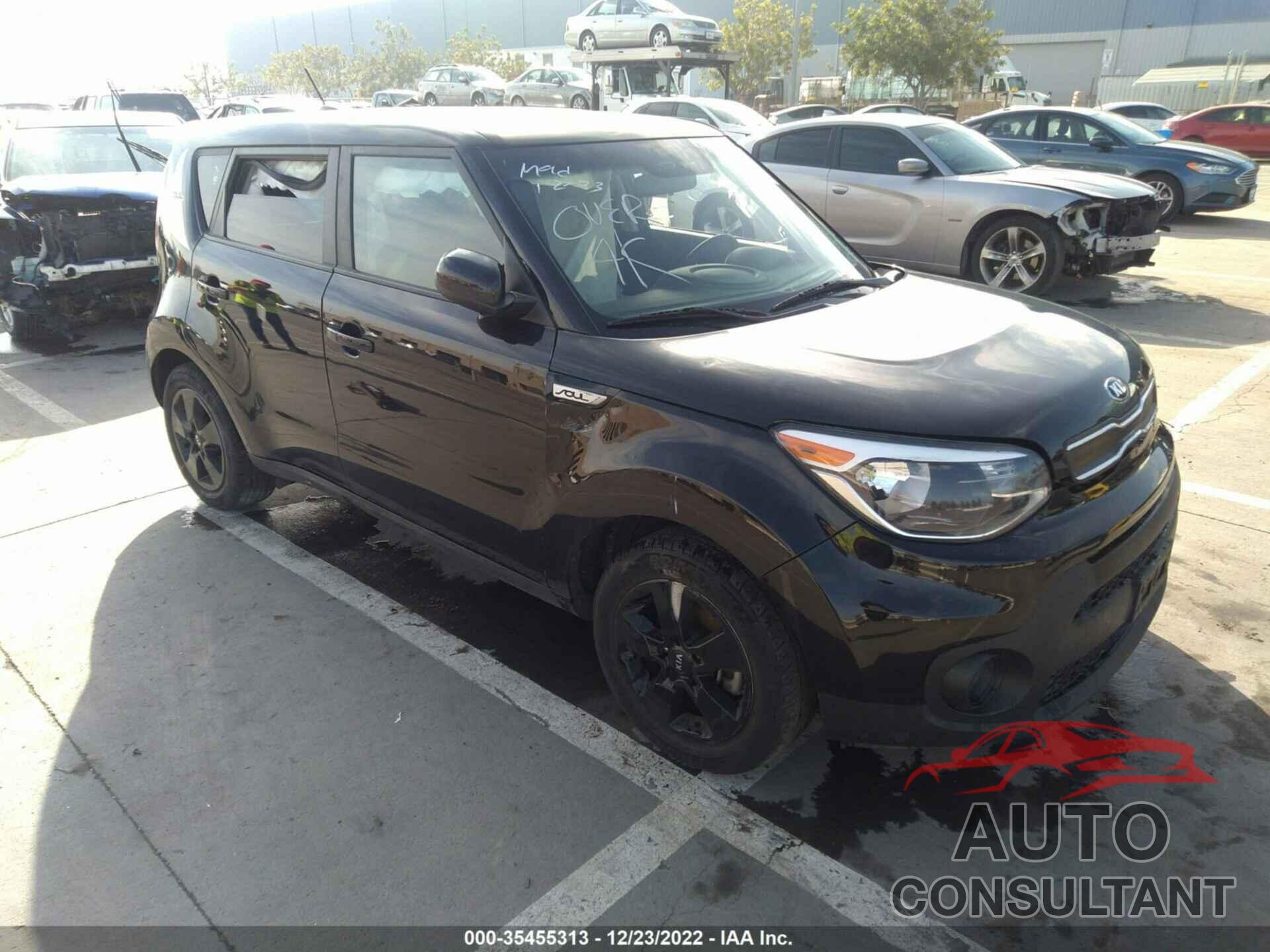 KIA SOUL 2019 - KNDJN2A29K7912427