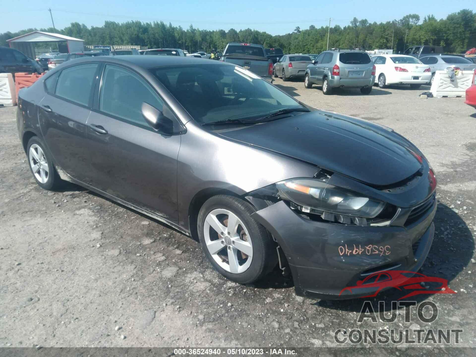 DODGE DART 2015 - 1C3CDFBB2FD406631