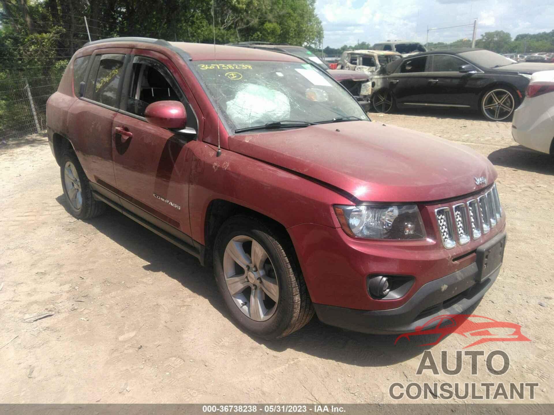 JEEP COMPASS 2017 - 1C4NJDEB5HD167513