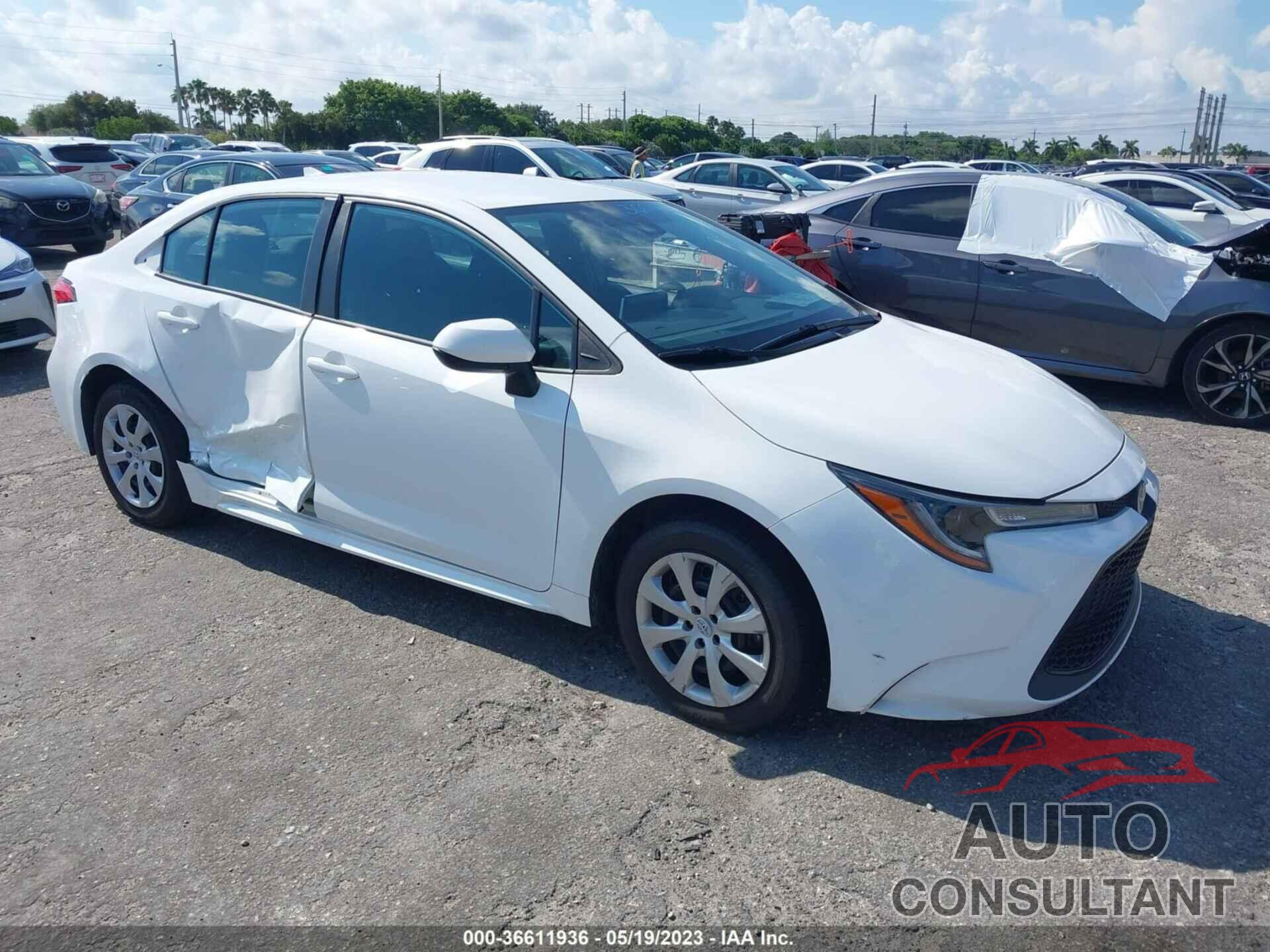 TOYOTA COROLLA 2020 - 5YFEPRAE4LP076296