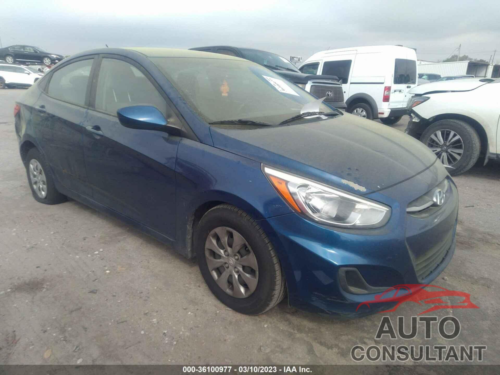 HYUNDAI ACCENT 2016 - KMHCT4AE4GU119917