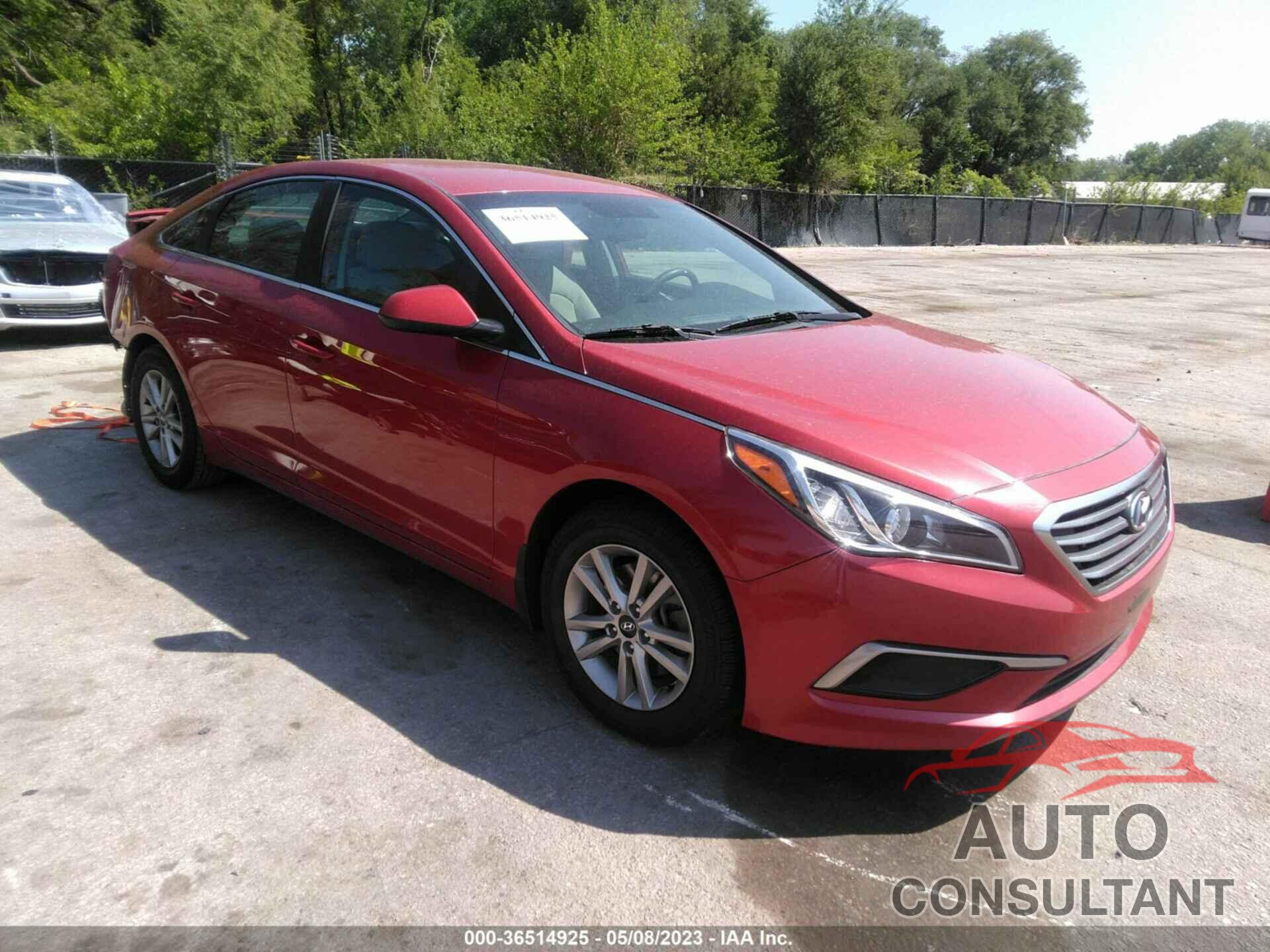 HYUNDAI SONATA 2017 - 5NPE24AF4HH489267