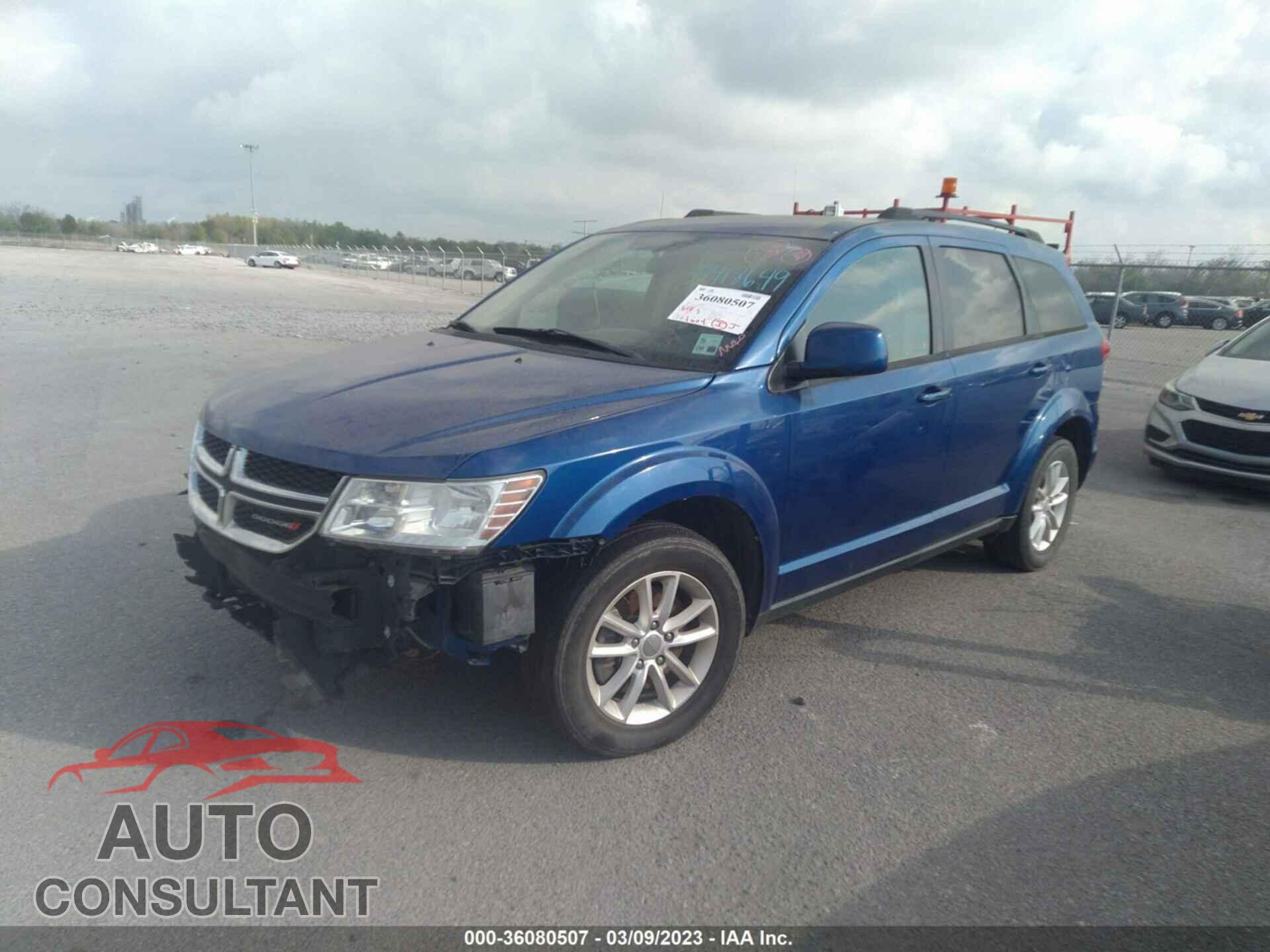 DODGE JOURNEY 2015 - 3C4PDCBG9FT658412