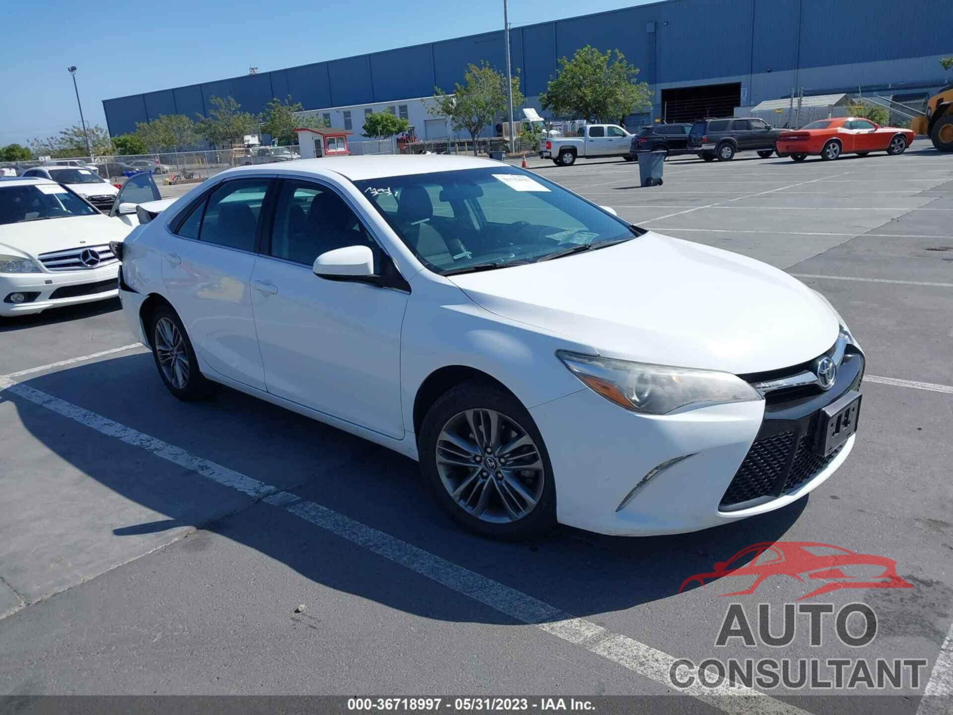 TOYOTA CAMRY 2017 - 4T1BF1FK2HU395921