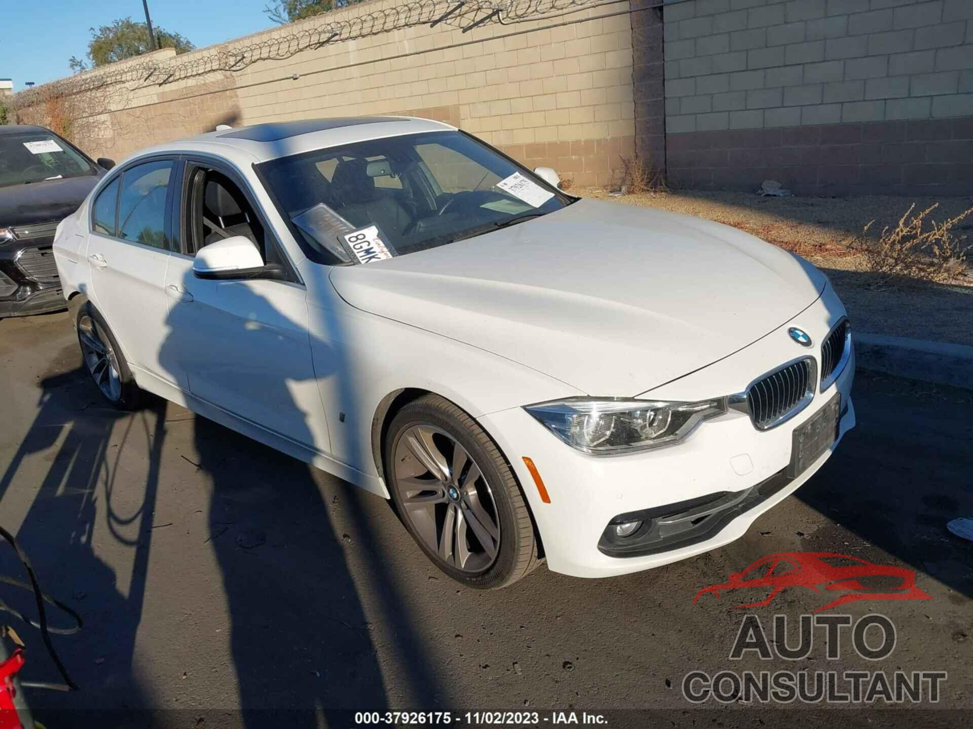 BMW 3 SERIES 2018 - WBA8E1C5XJA756722