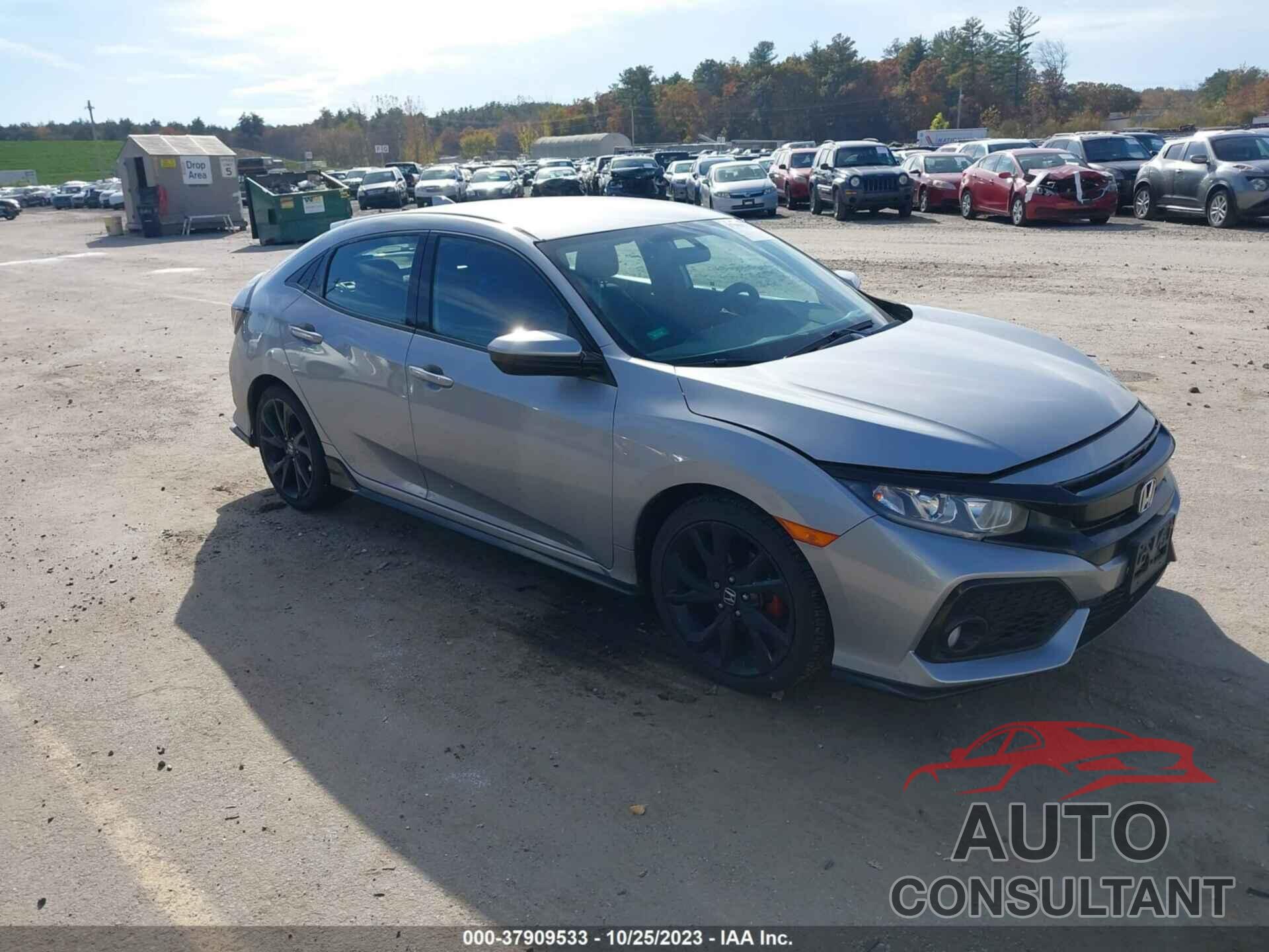 HONDA CIVIC HATCHBACK 2017 - SHHFK7H41HU406420