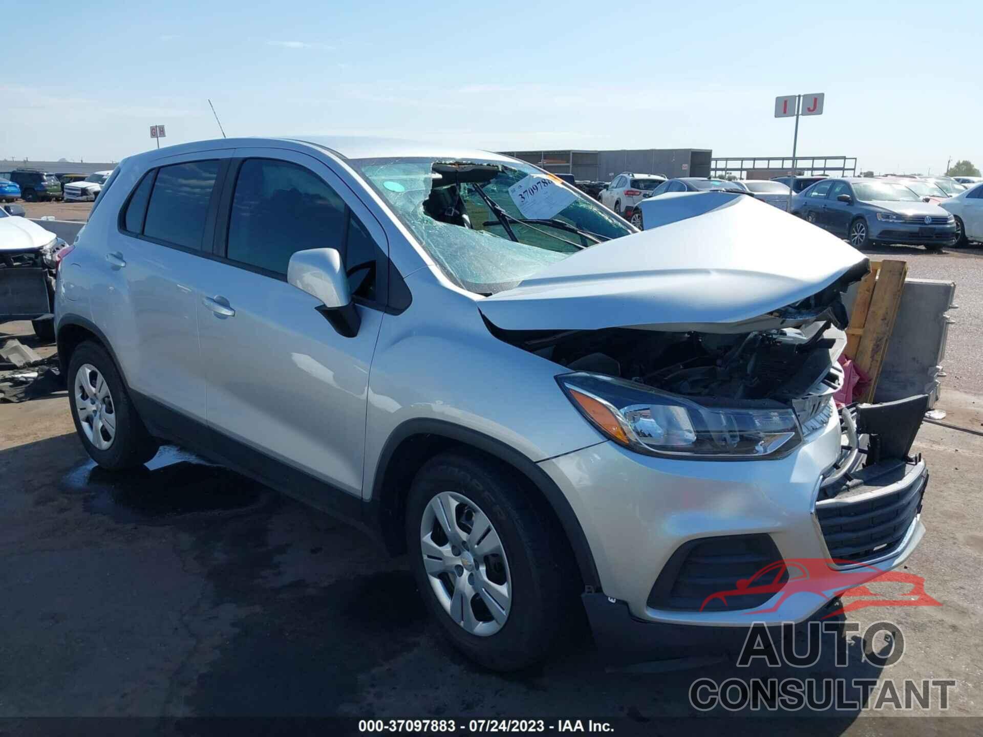 CHEVROLET TRAX 2017 - KL7CJKSB4HB244834