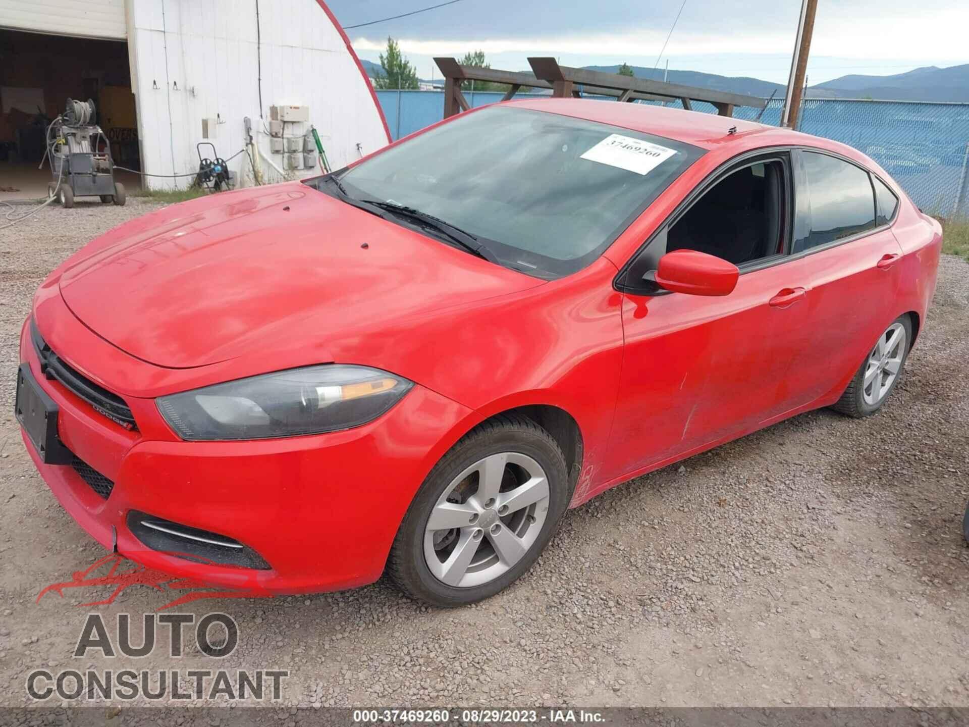 DODGE DART 2016 - 1C3CDFBB3GD728020