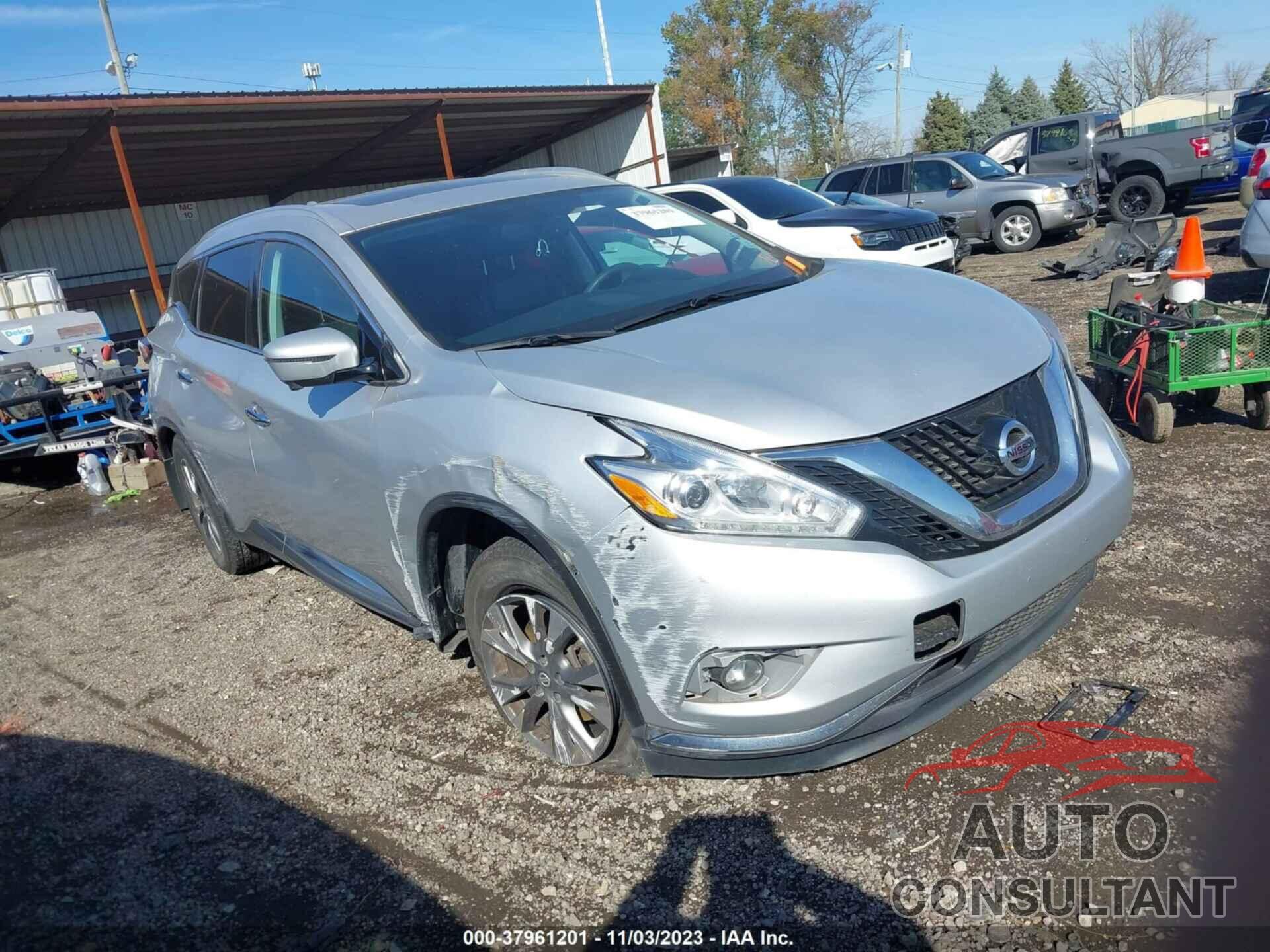 NISSAN MURANO 2016 - 5N1AZ2MG8GN158611