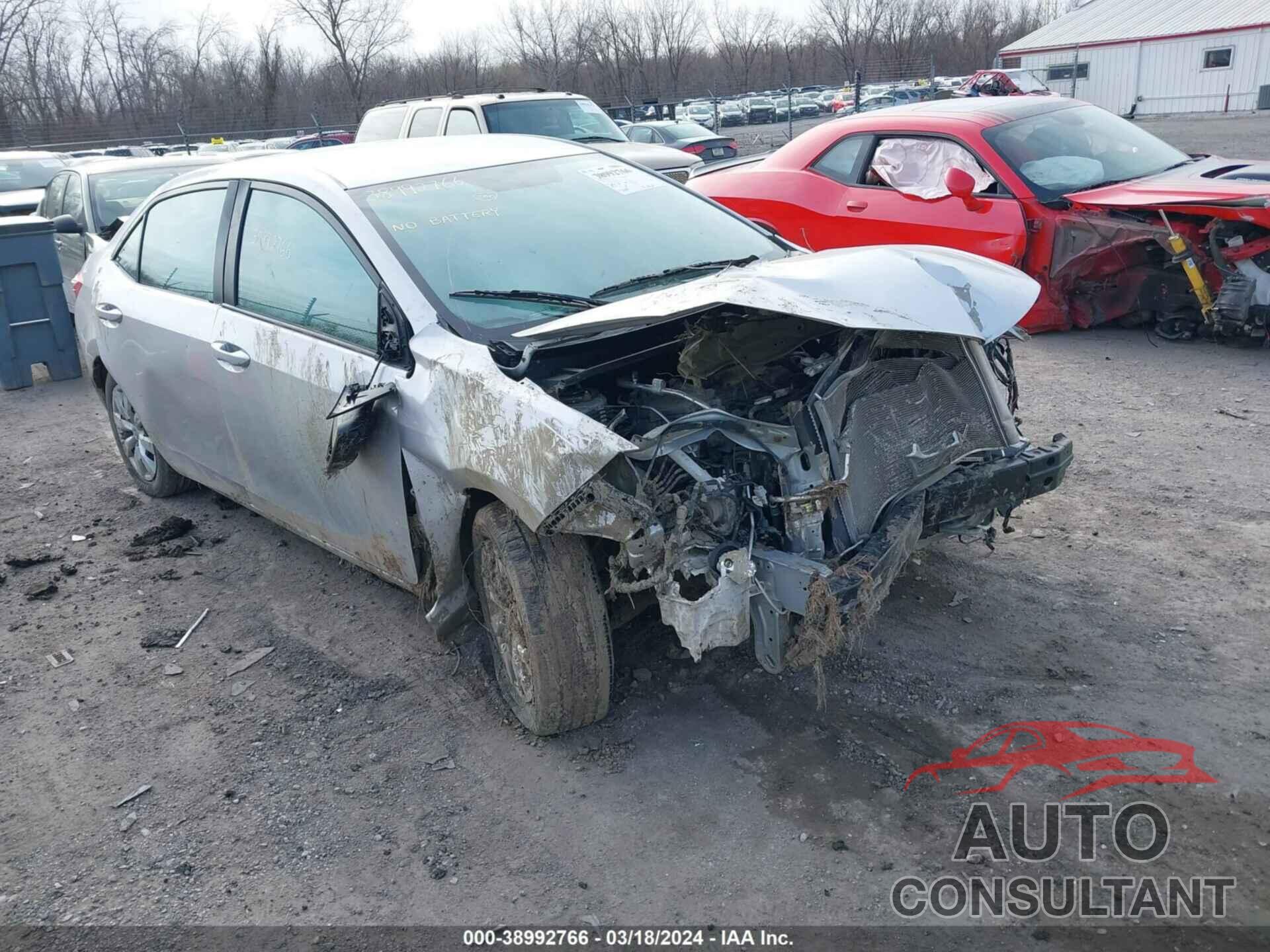 TOYOTA COROLLA 2016 - 2T1BURHE6GC669536