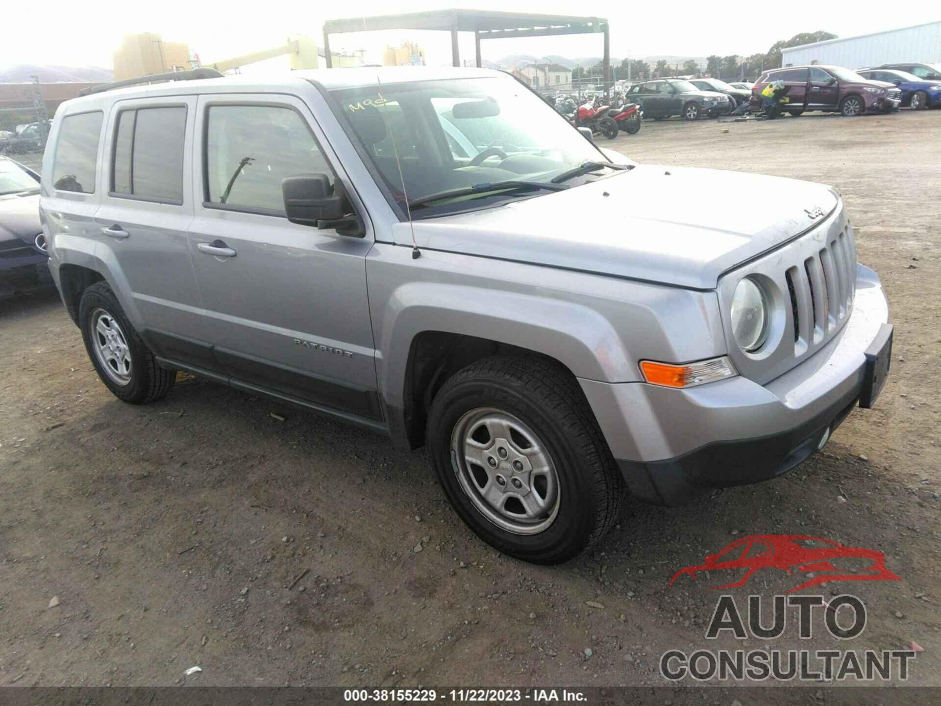 JEEP PATRIOT 2015 - 1C4NJPBB1FD308399