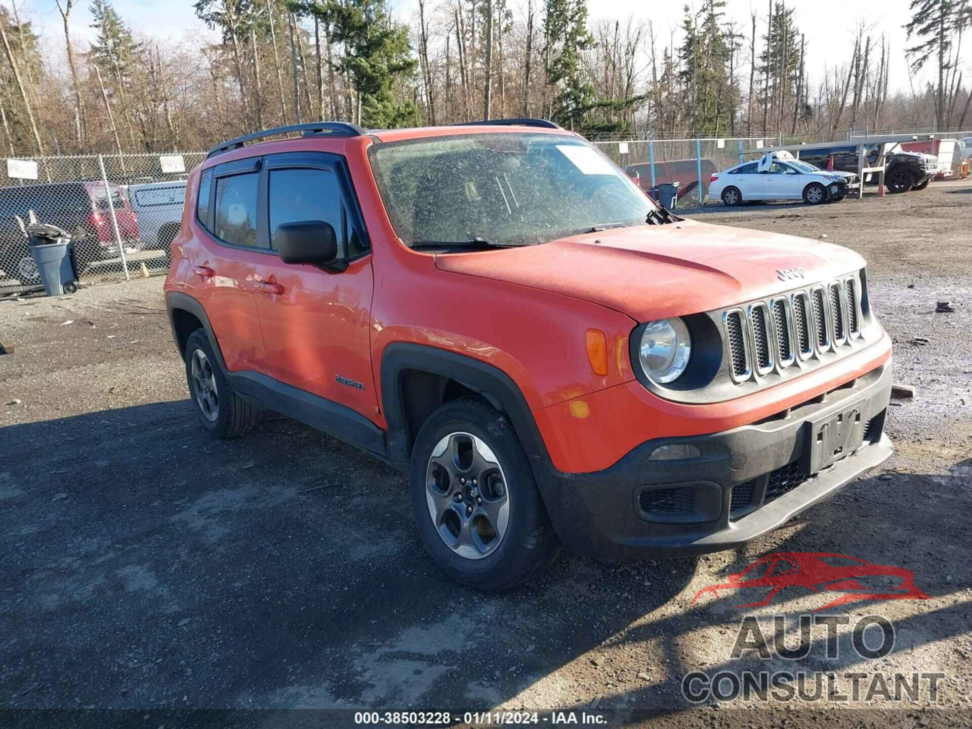 JEEP RENEGADE 2017 - ZACCJBAB2HPF30580