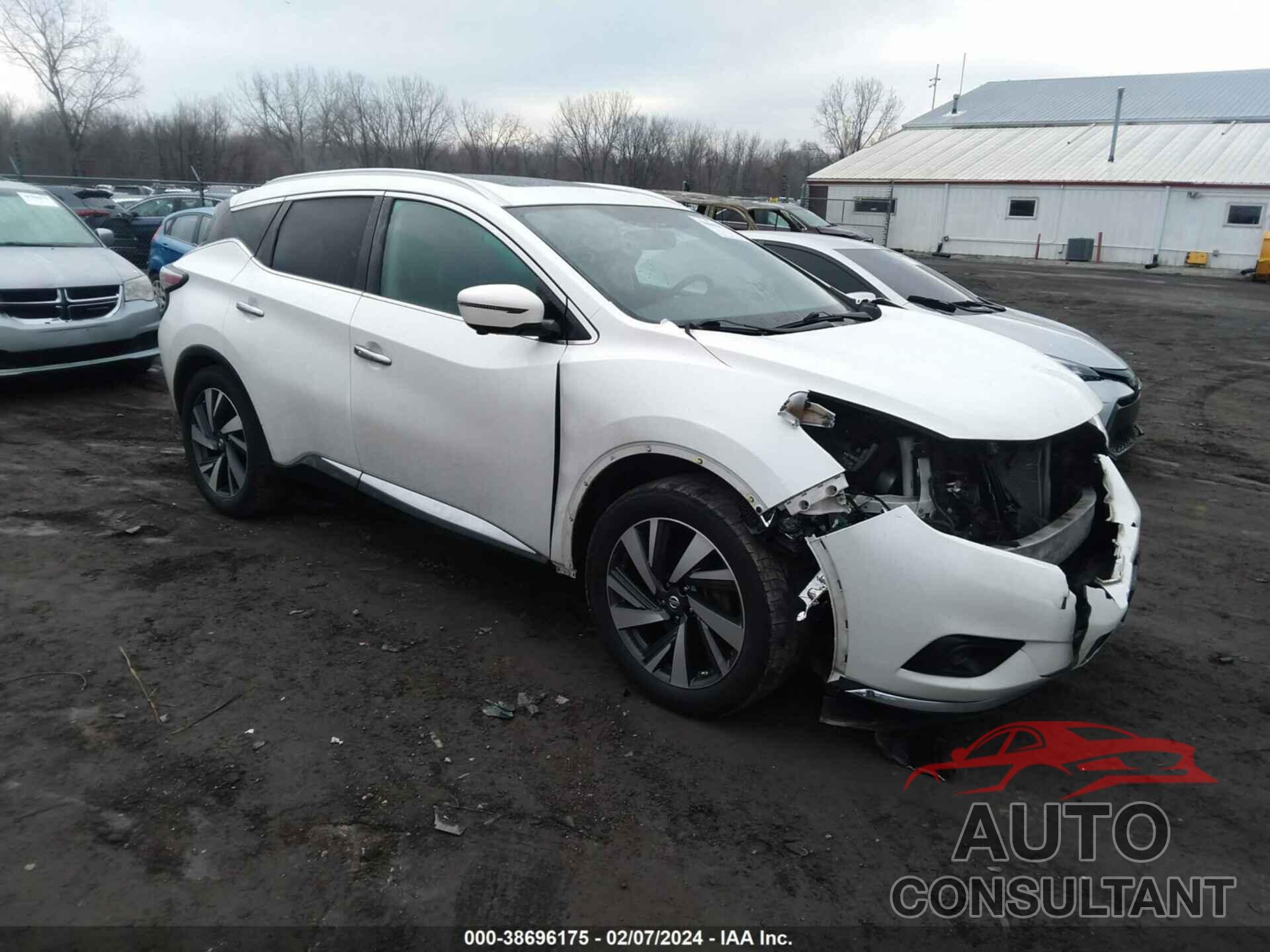 NISSAN MURANO 2017 - 5N1AZ2MH9HN175587