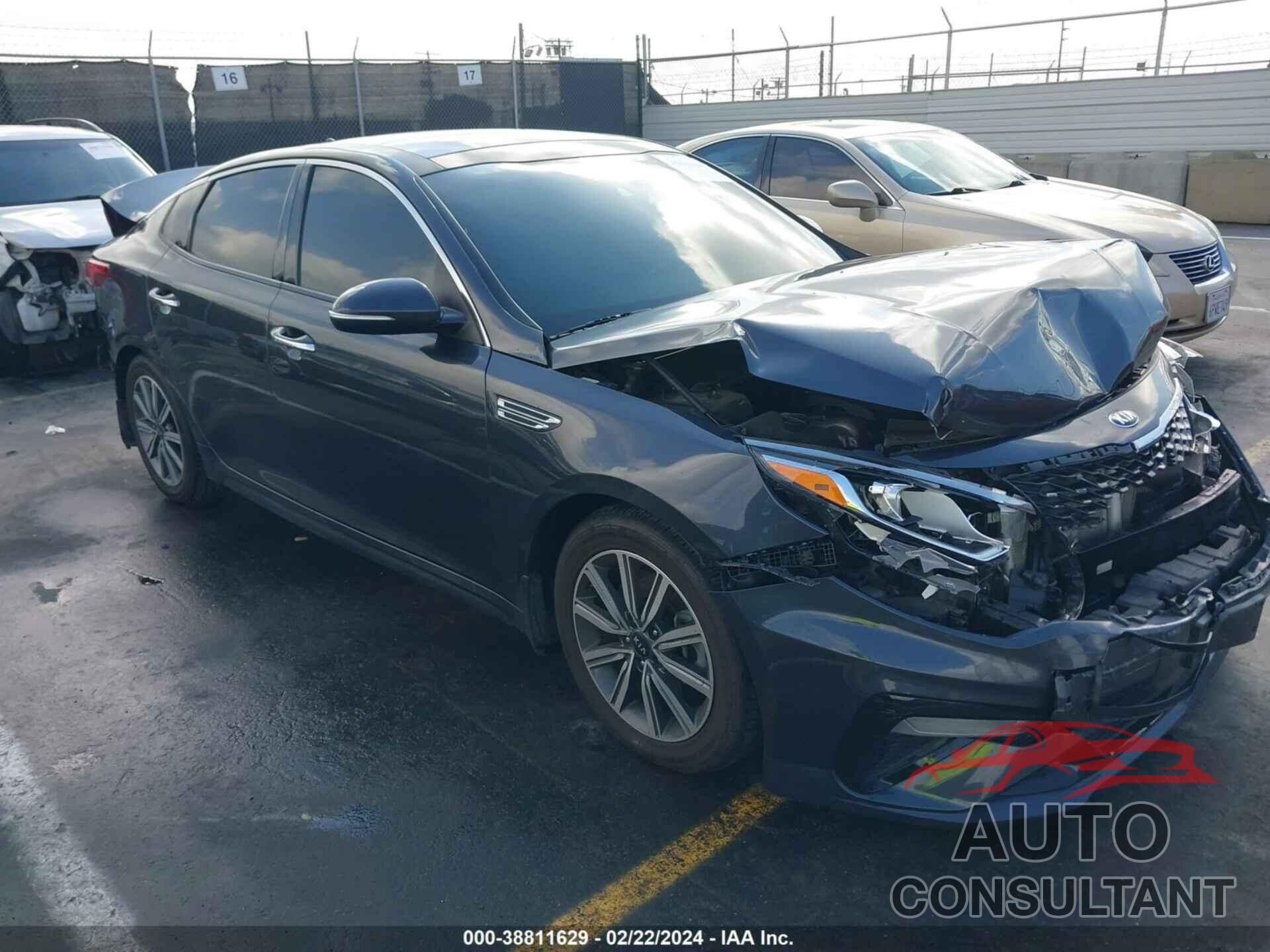 KIA OPTIMA 2019 - 5XXGU4L16KG288915