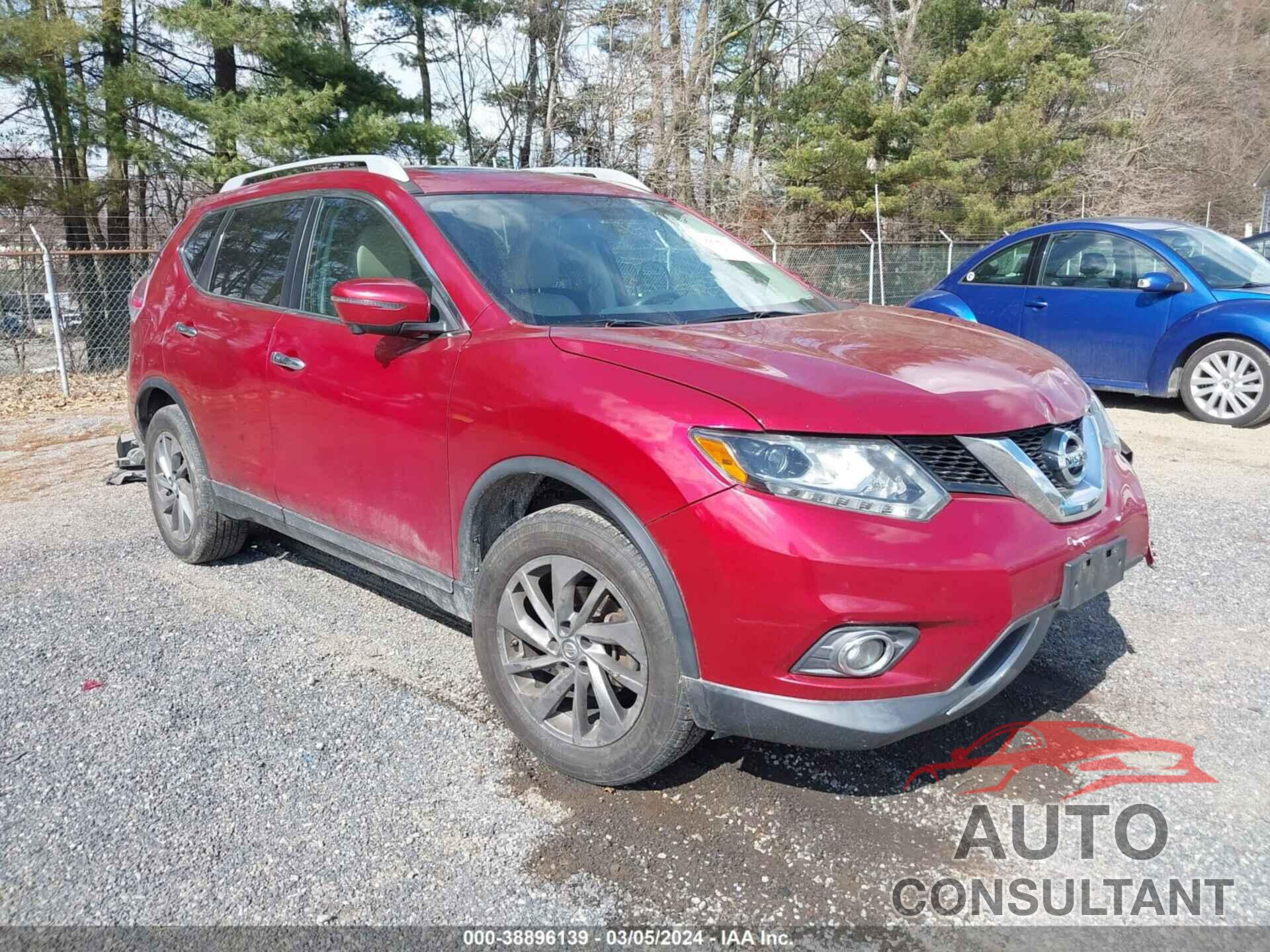 NISSAN ROGUE 2016 - 5N1AT2MV3GC770467