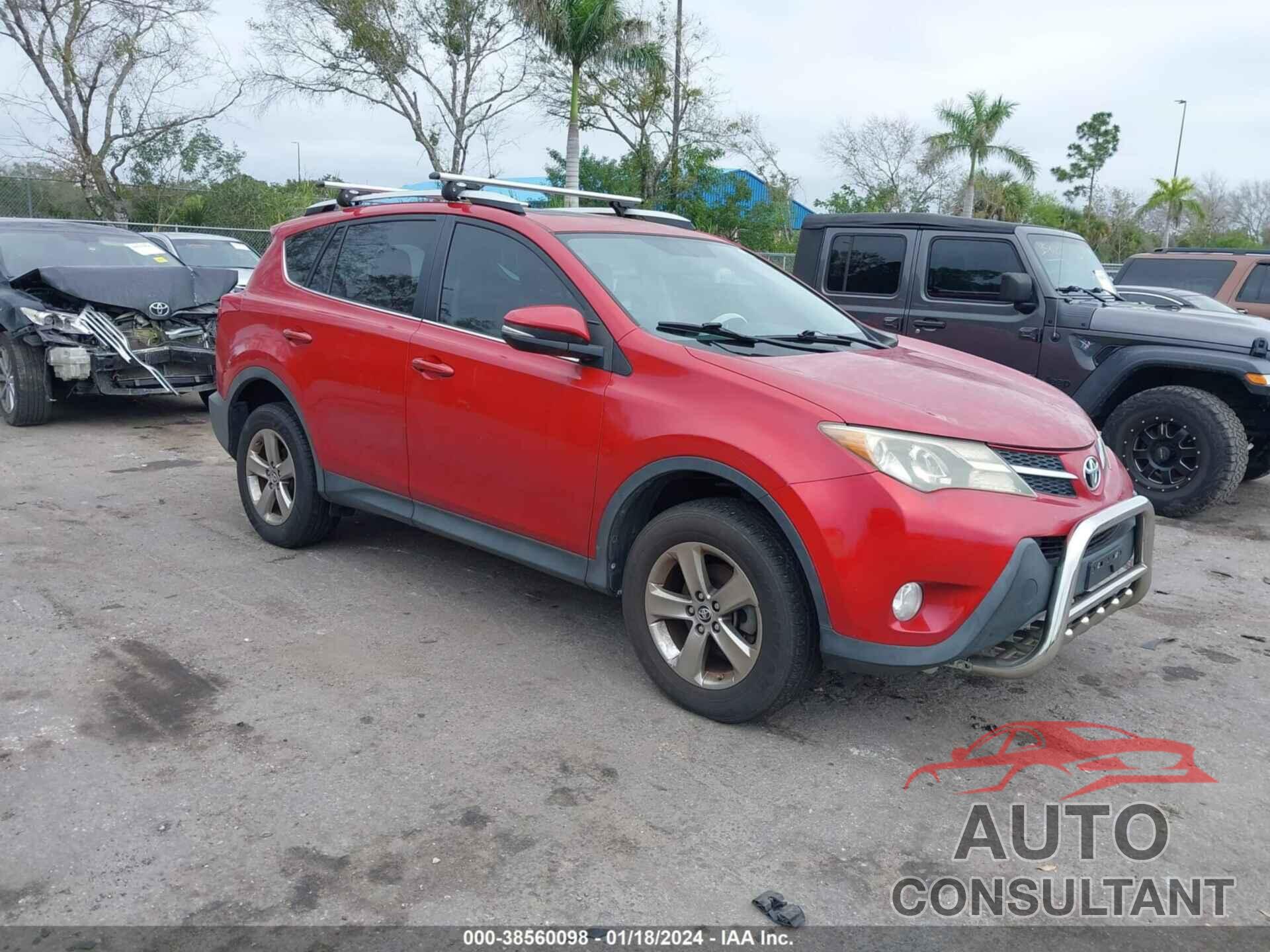 TOYOTA RAV4 2015 - JTMWFREV1FD056614