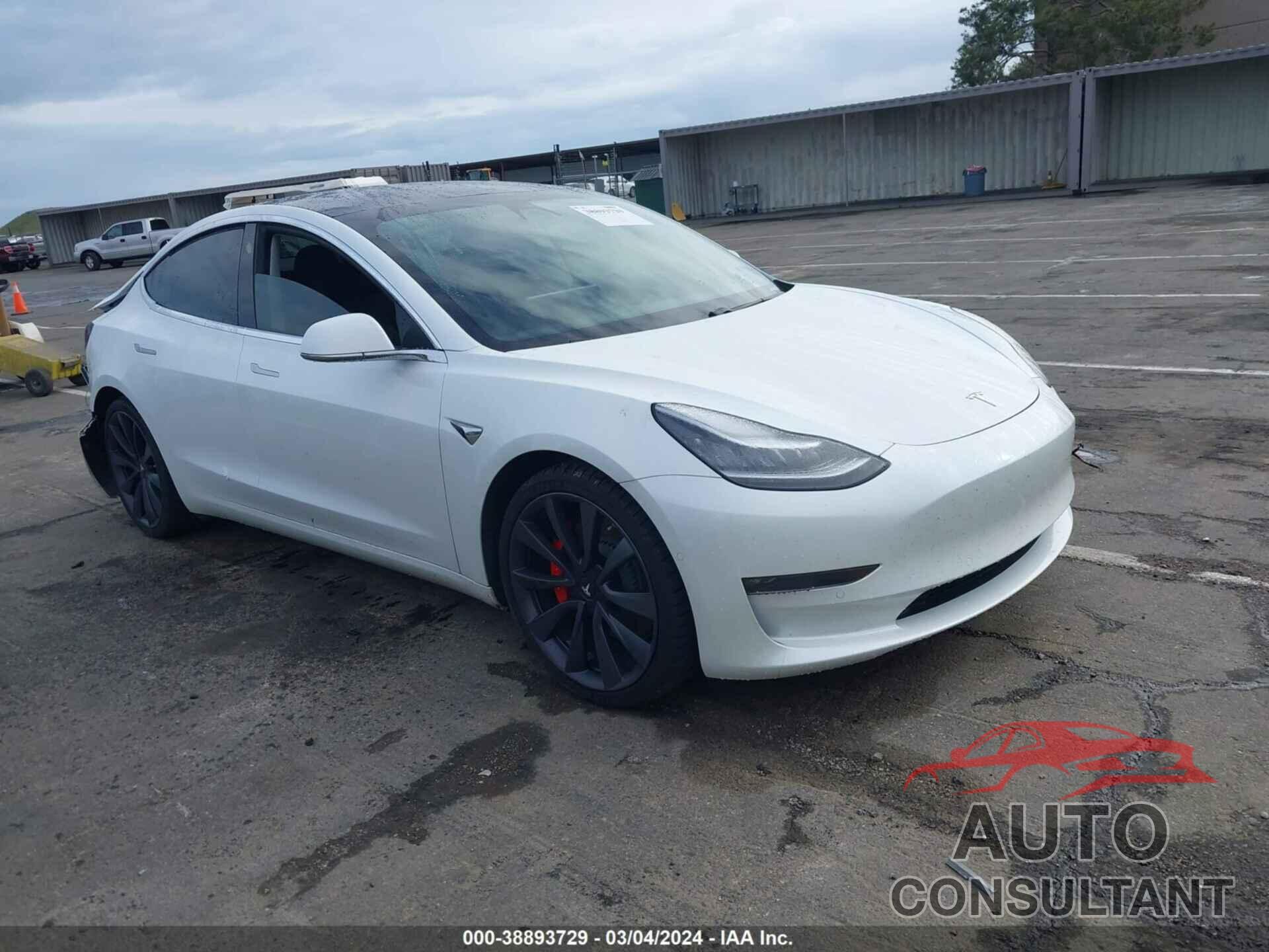 TESLA MODEL 3 2020 - 5YJ3E1ECXLF641248