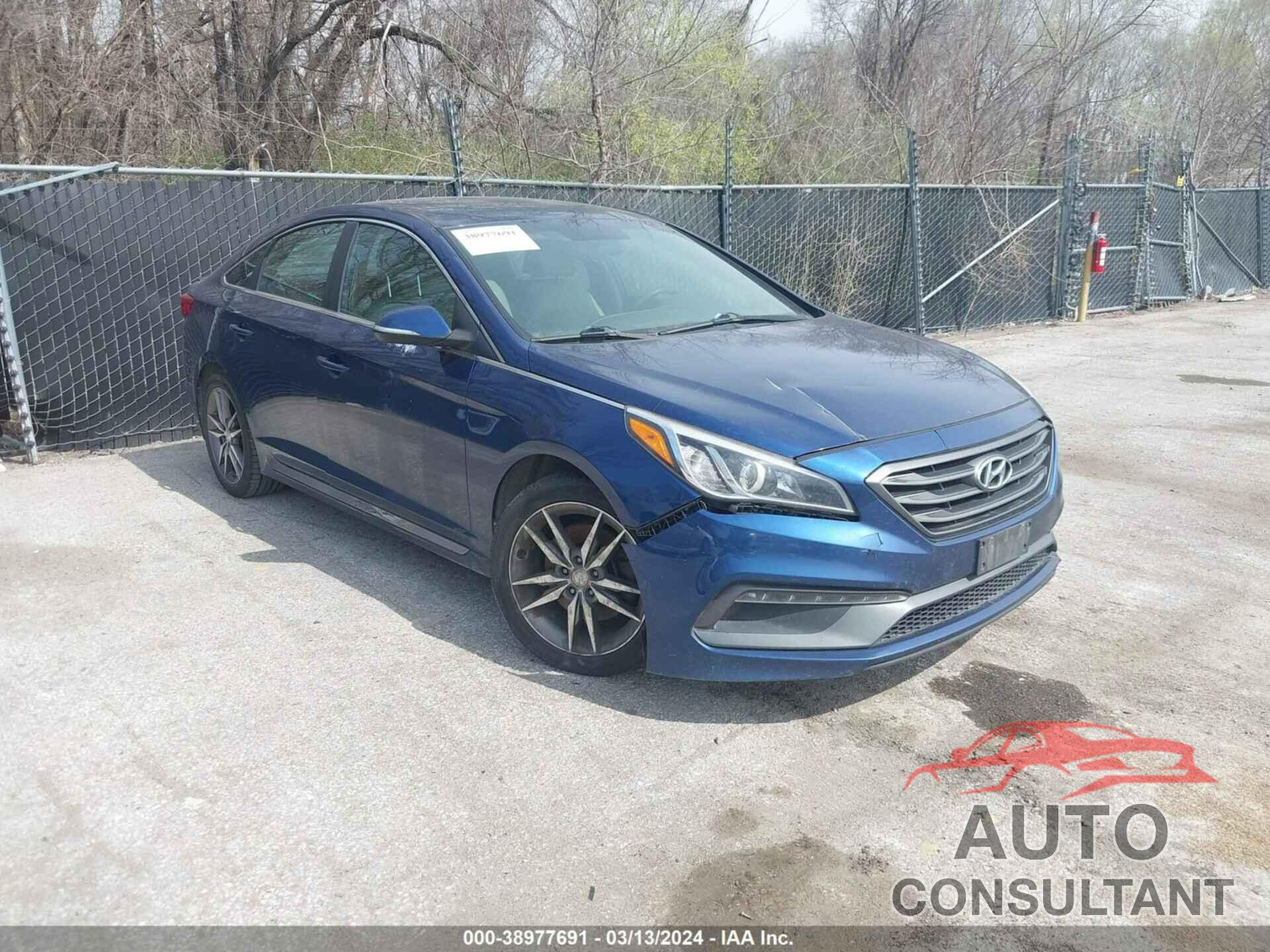 HYUNDAI SONATA 2017 - 5NPE34ABXHH464898