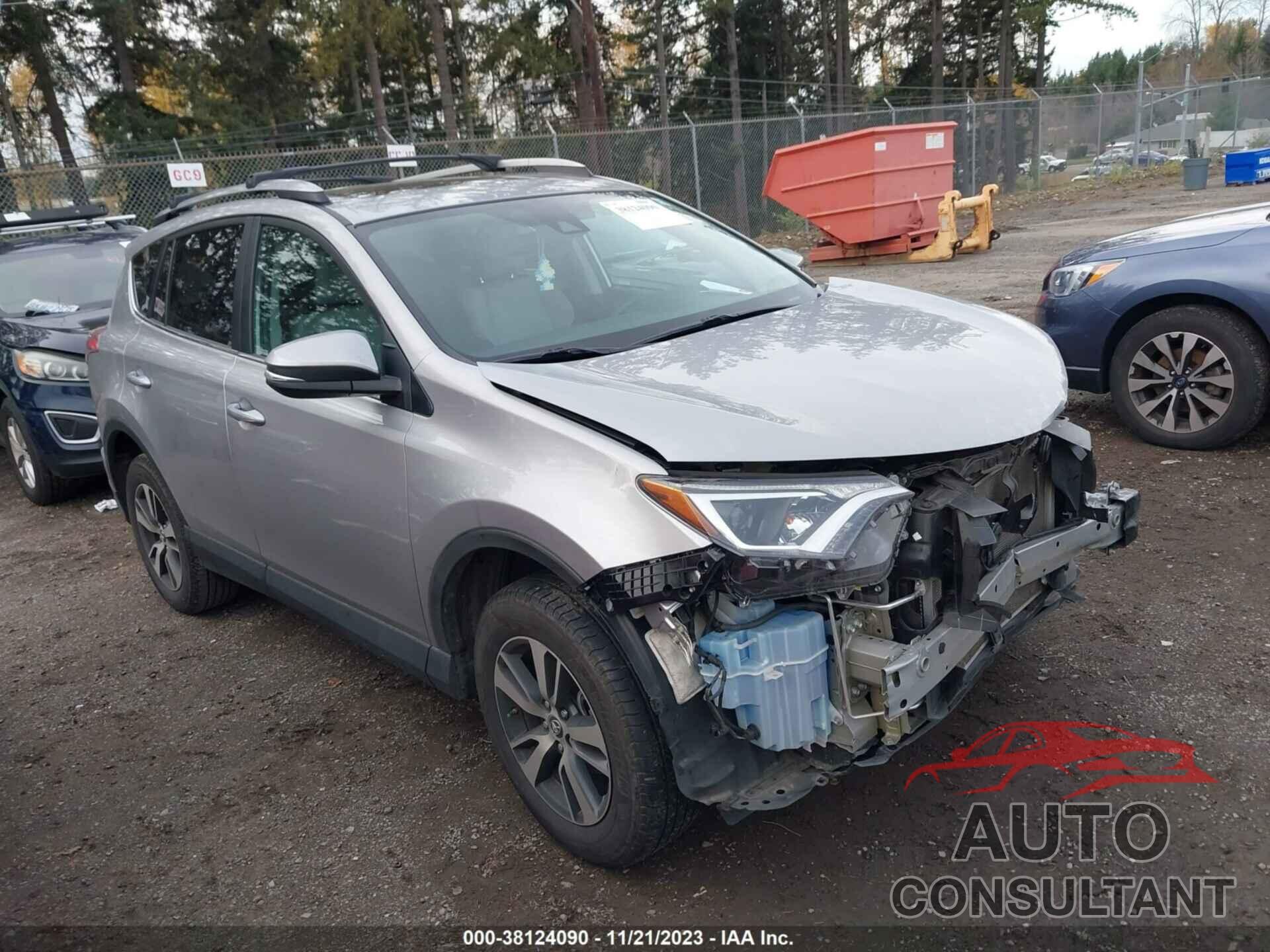 TOYOTA RAV4 2017 - 2T3RFREV6HW612421