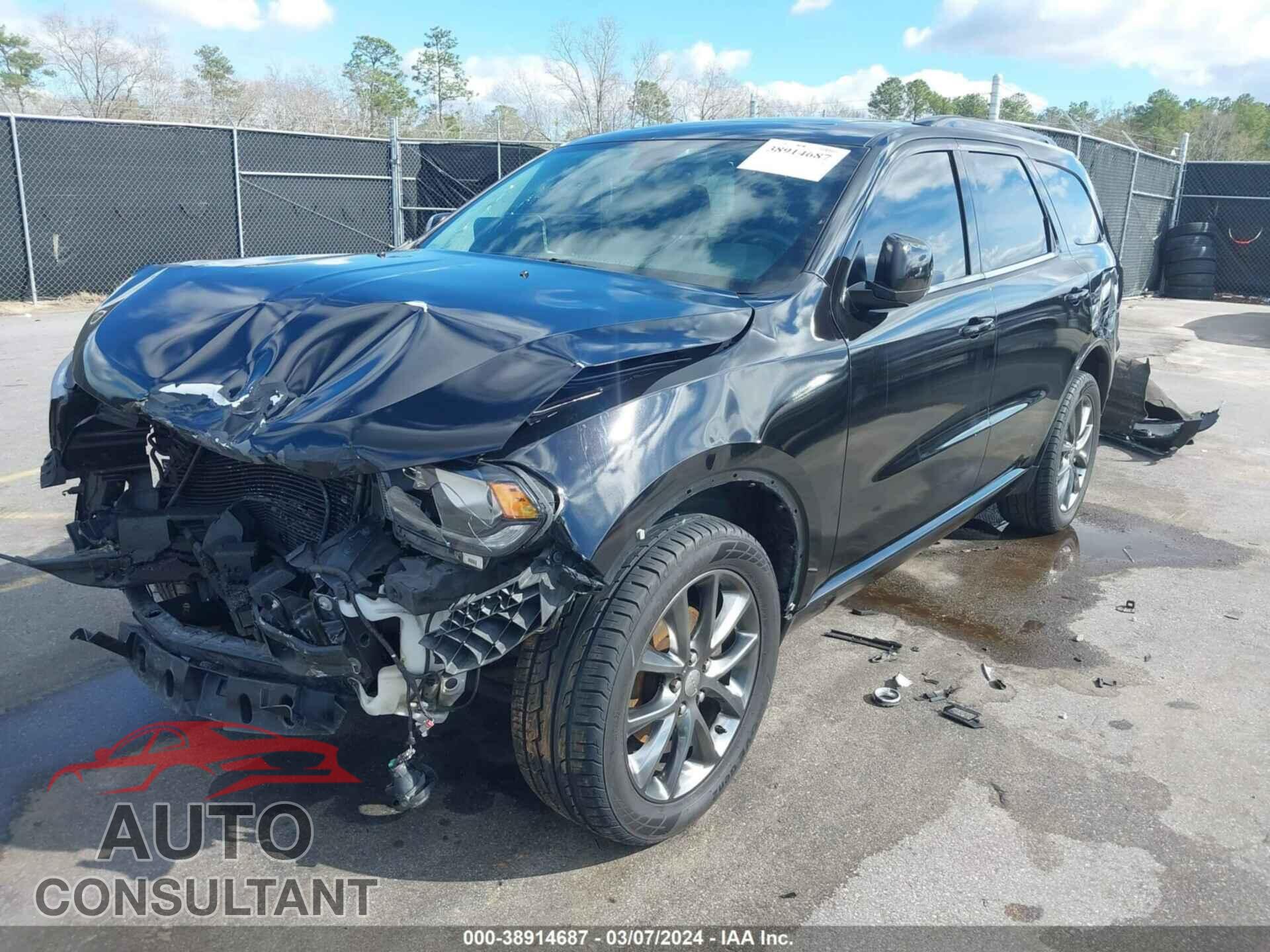 DODGE DURANGO 2017 - 1C4RDJDG4HC643843