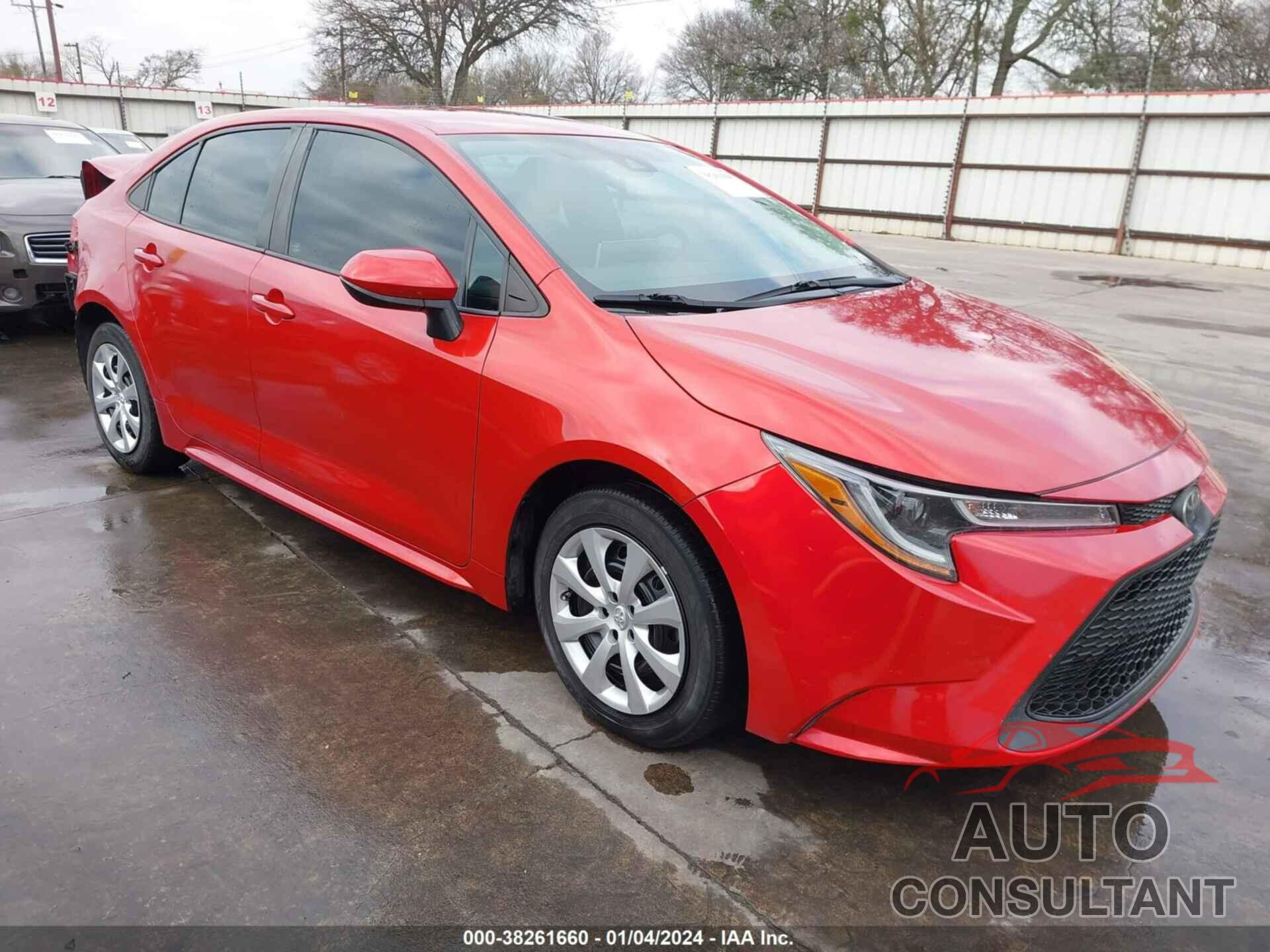 TOYOTA COROLLA 2020 - 5YFEPRAE2LP044463
